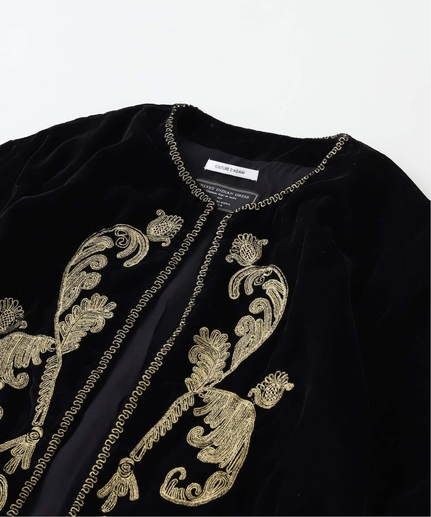 COUTURE D'ADAM (クチュール ド アダム) Velvet Embroidery