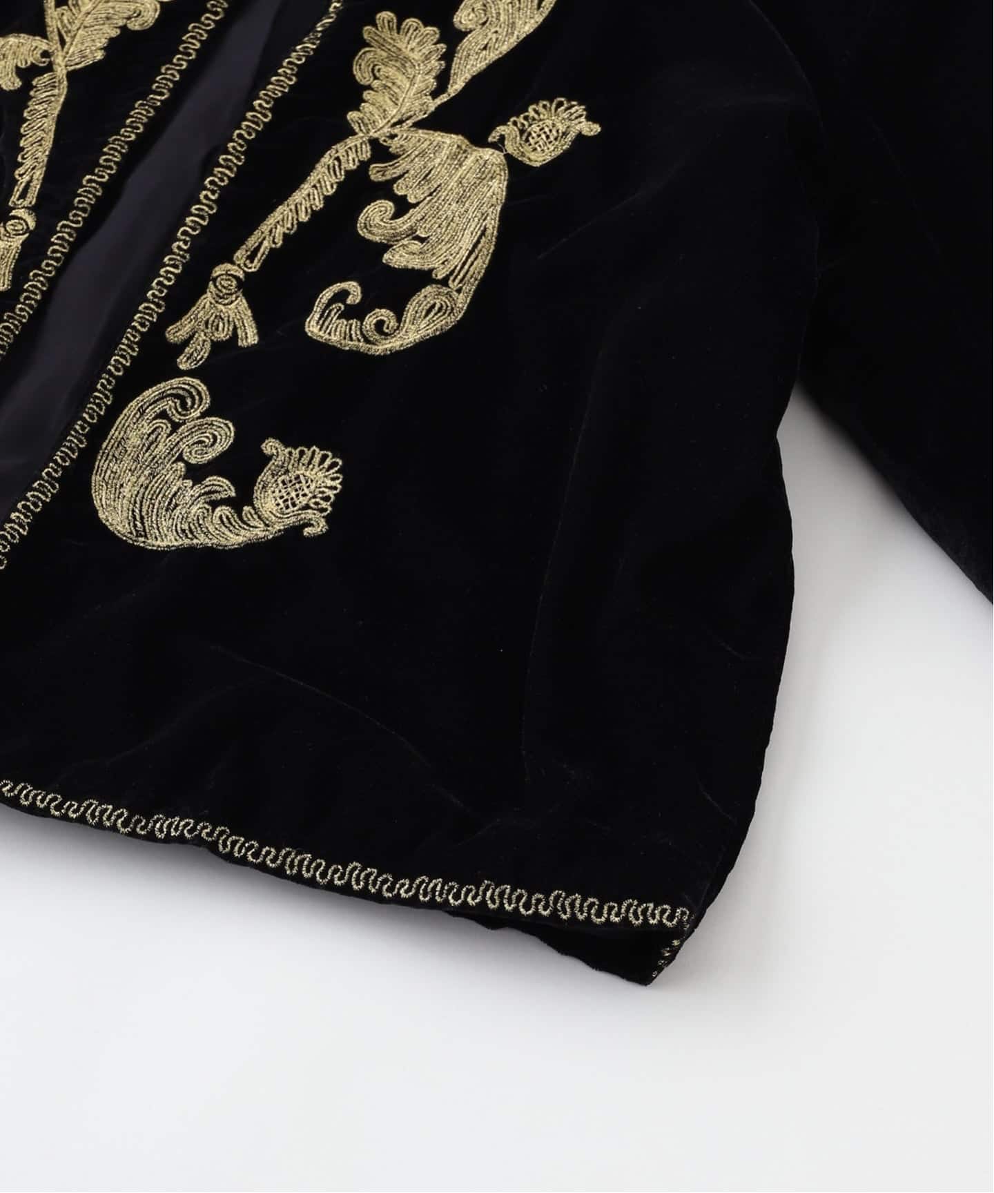 COUTURE D'ADAM (クチュール ド アダム) Velvet Embroidery ジャケット