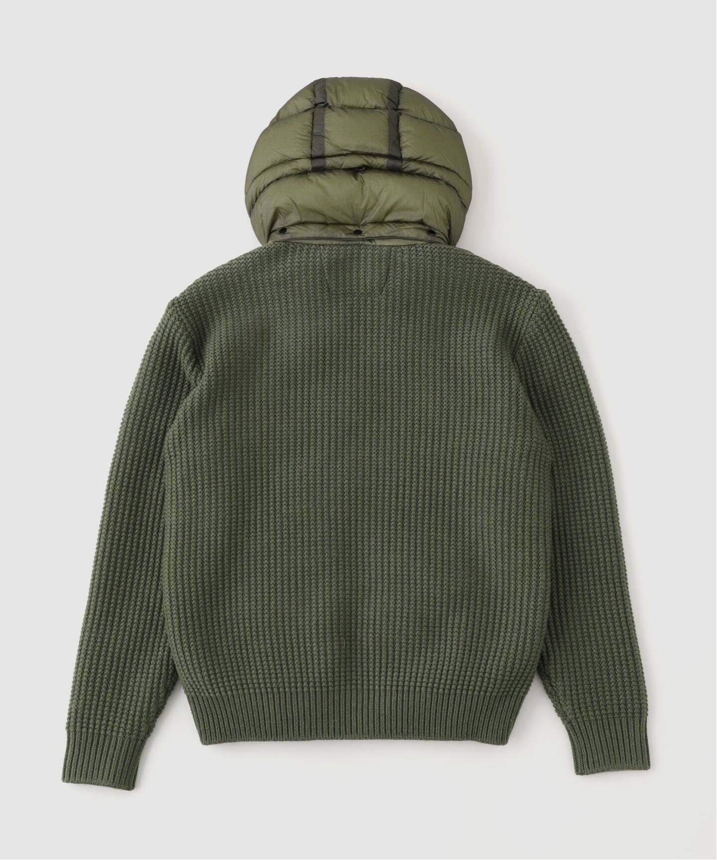 C.P. COMPANY (シーピーカンパニー) KNW JKT IN MERINO WOOL EXTR
