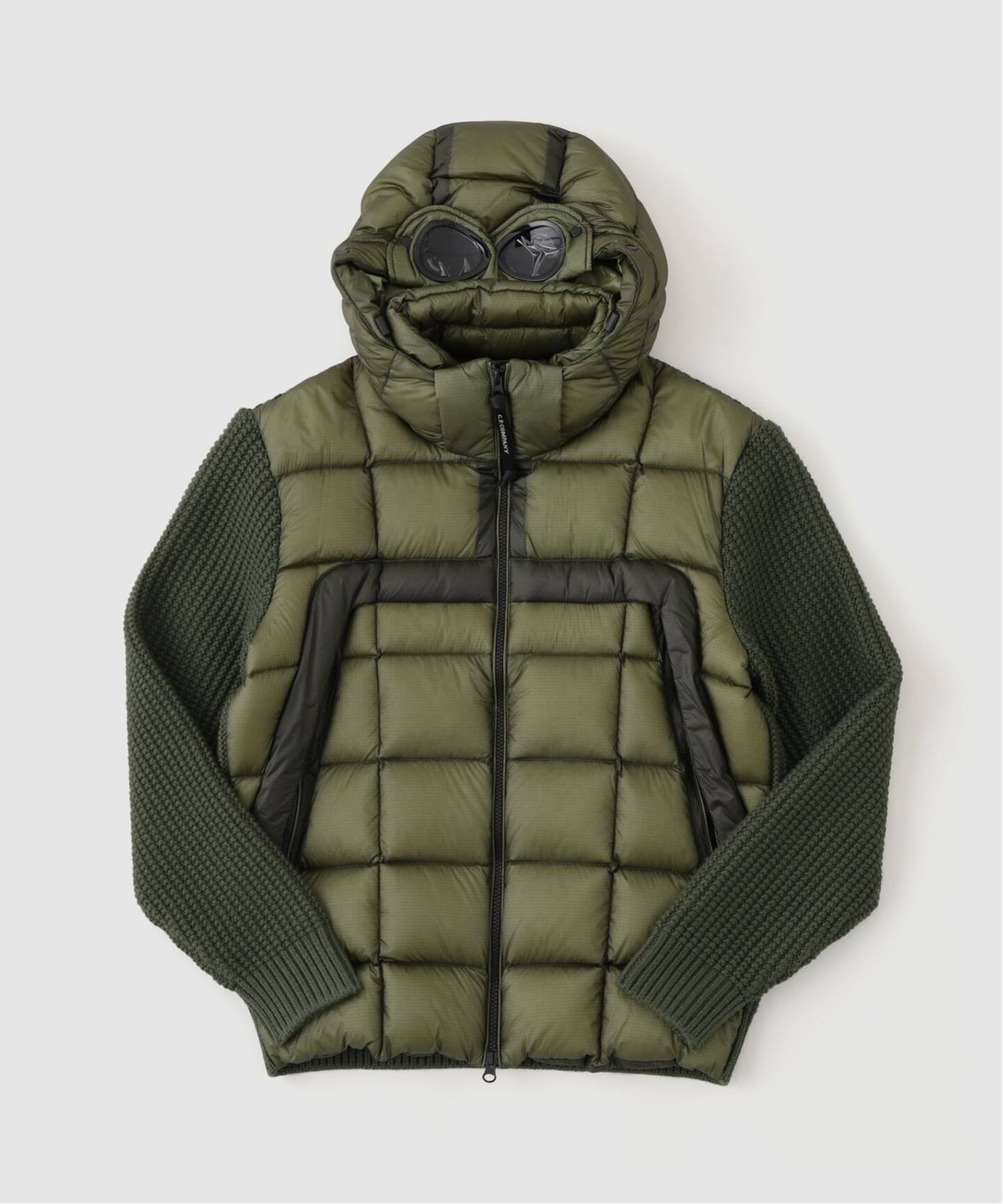 C.P. COMPANY (シーピーカンパニー) KNW JKT IN MERINO WOOL EXTR
