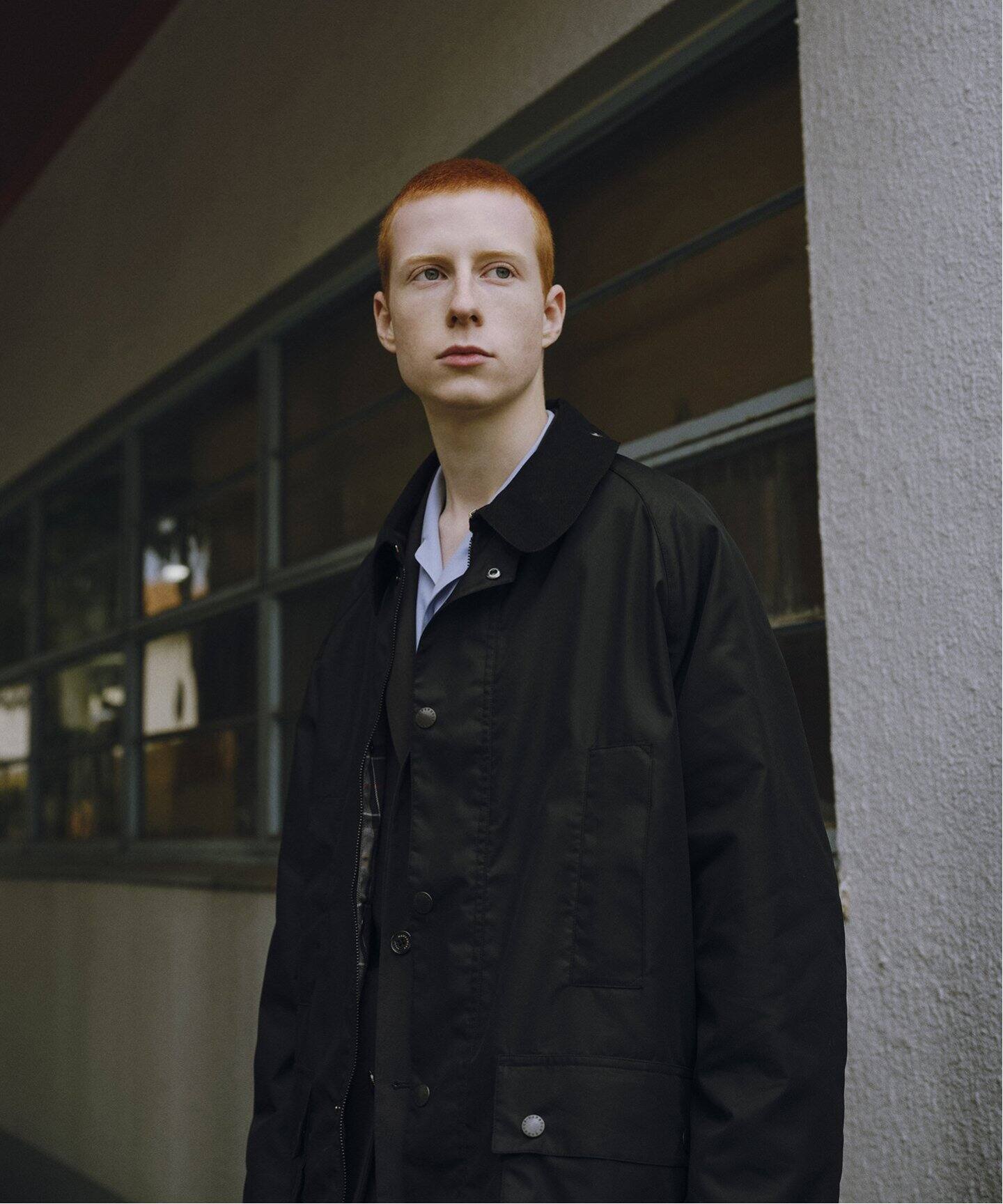 Barbour for MARKAWARE & EDIFICE 別注 タマムシ BEDALE/ビデイル