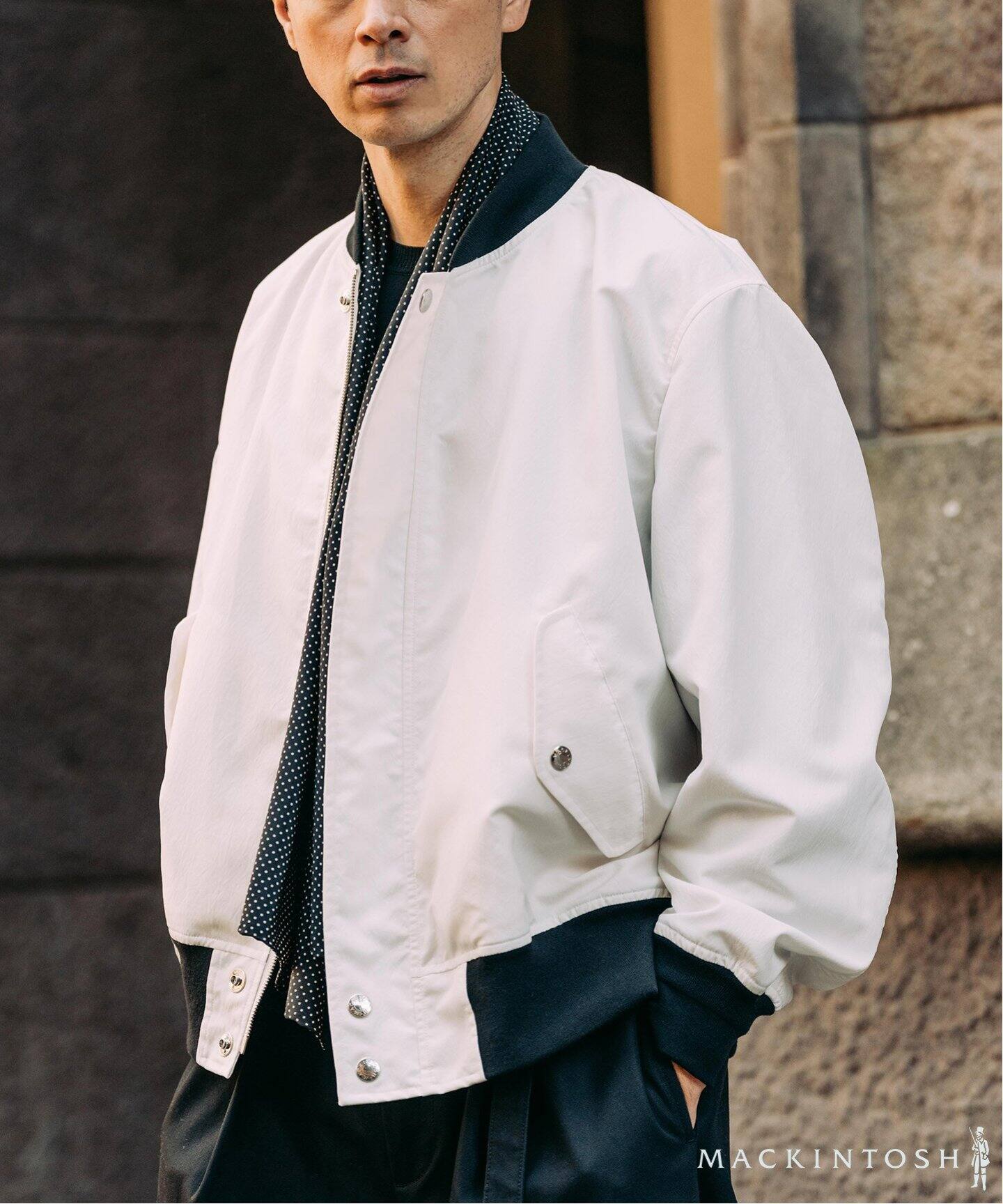 MACKINTOSH(マッキントッシュ) 別注 SAUGHTREE パッカブル MA-1 