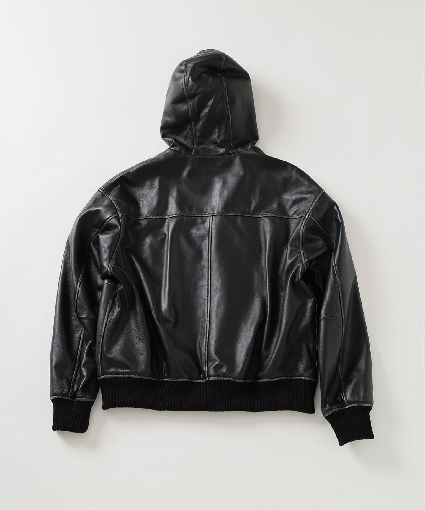 CCU シープスキンレザージャケット CCU シーシーユー 24SS ROBERT COACH JACKET (SHEEP SKIN) レザー