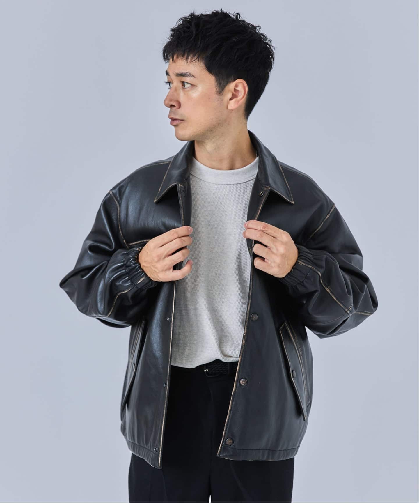 CCU シープスキンレザージャケット CCU /シープ ジャケット EXCLUSIVE HRM | CCU | ハリウッド