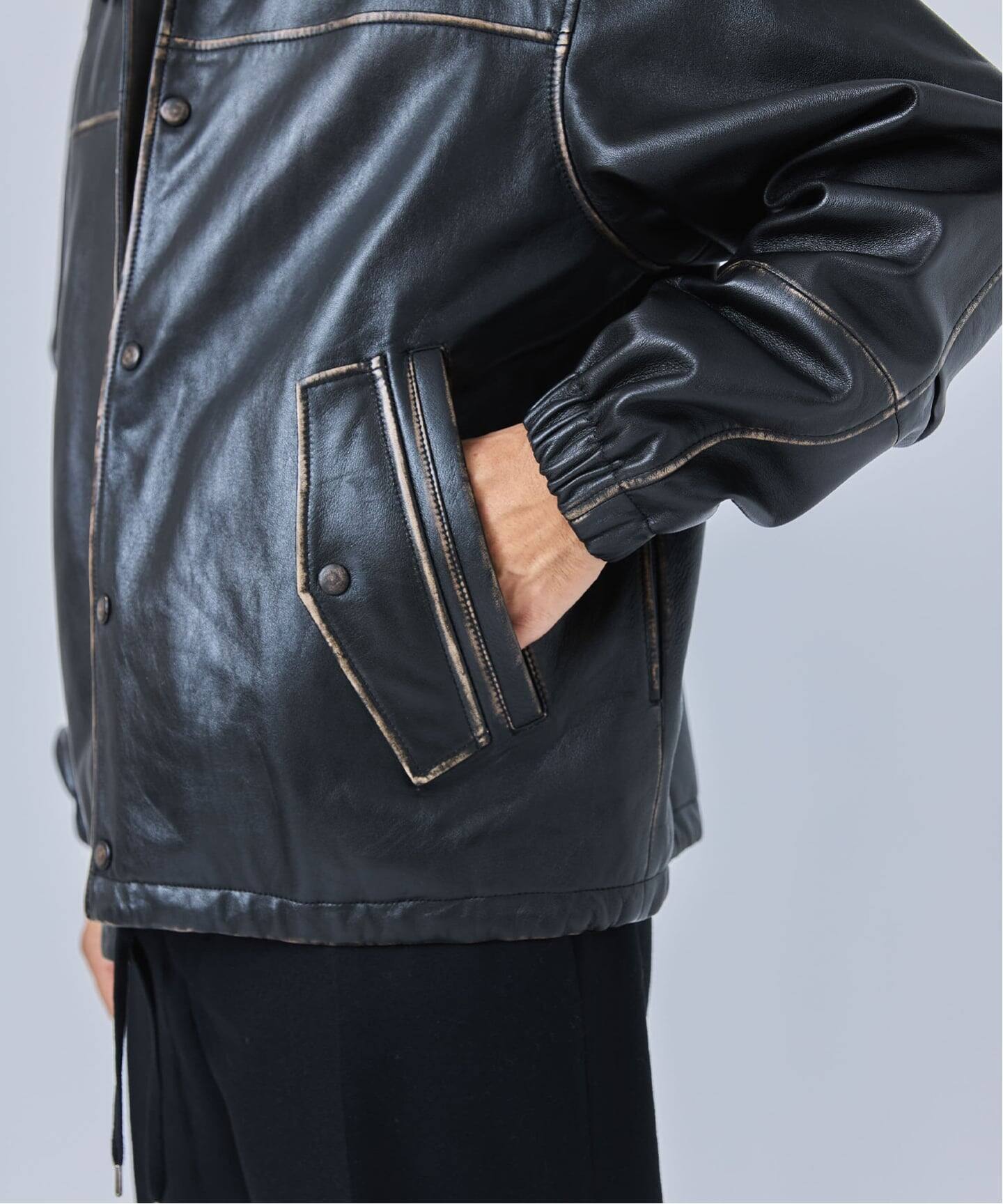 CCU for ÉDIFICE Sheep Rub Leather サイズ1 CCU for ÉDIFICE Sheep Rub Leather サイズ1