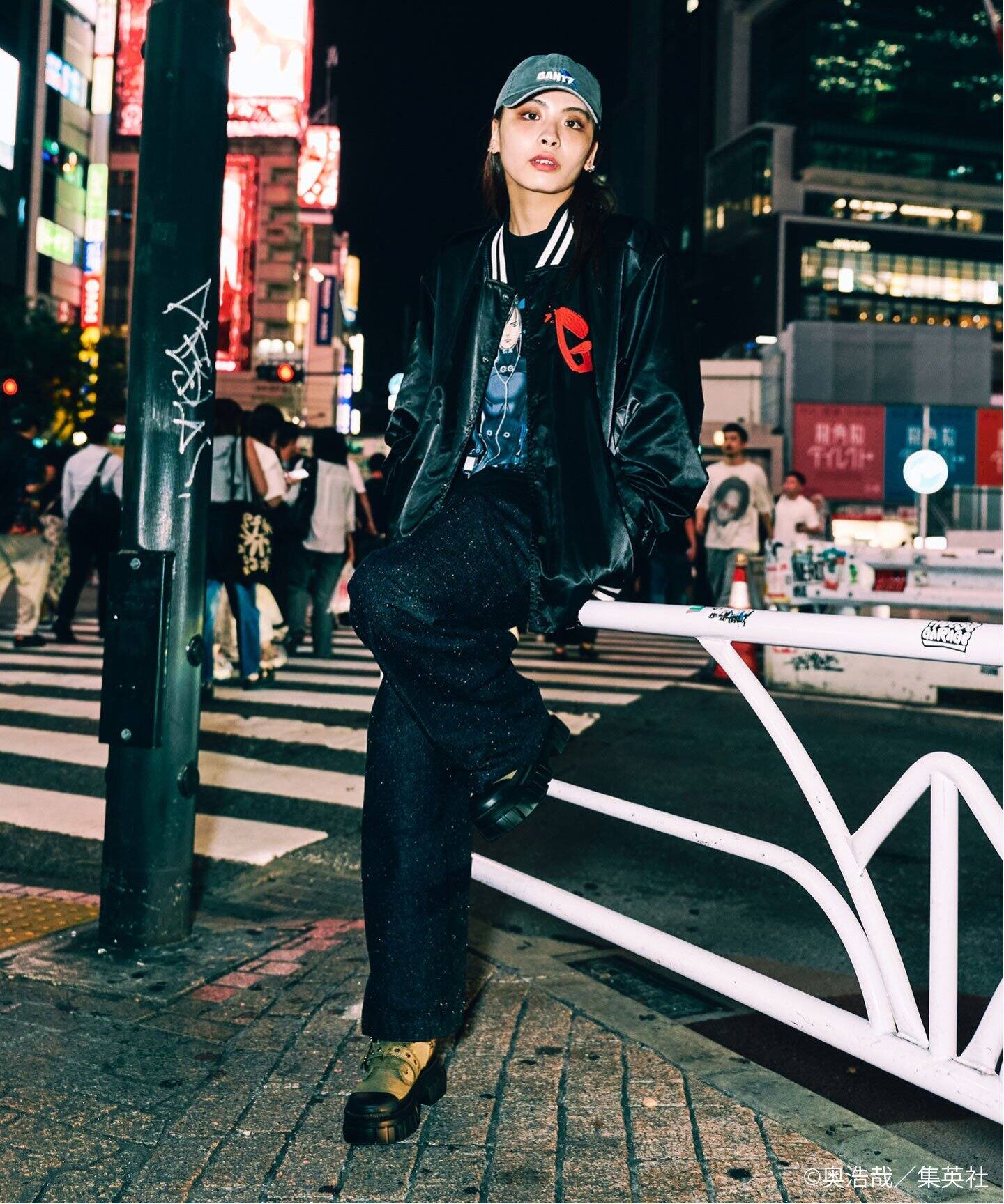 GANTZ / ガンツ 417別注 COLOR WORKSブルゾン（ナイロンジャケット