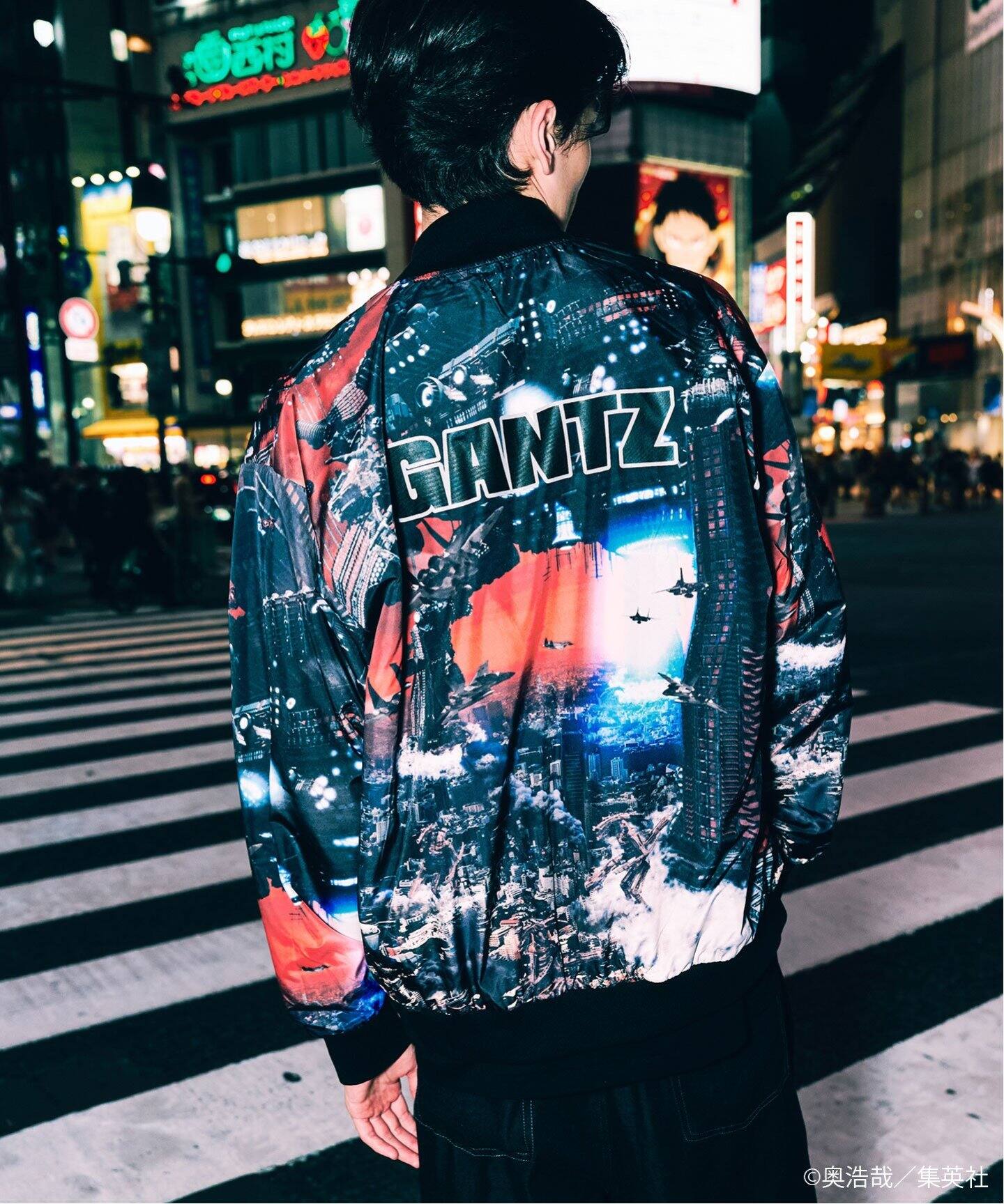 GANTZ / ガンツ 417別注 COLOR WORKSブルゾン（ナイロンジャケット