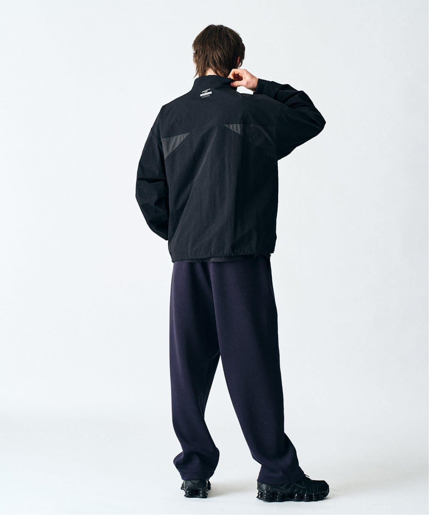 パンチングパネル ナイロンブルゾン（ナイロンジャケット）｜417