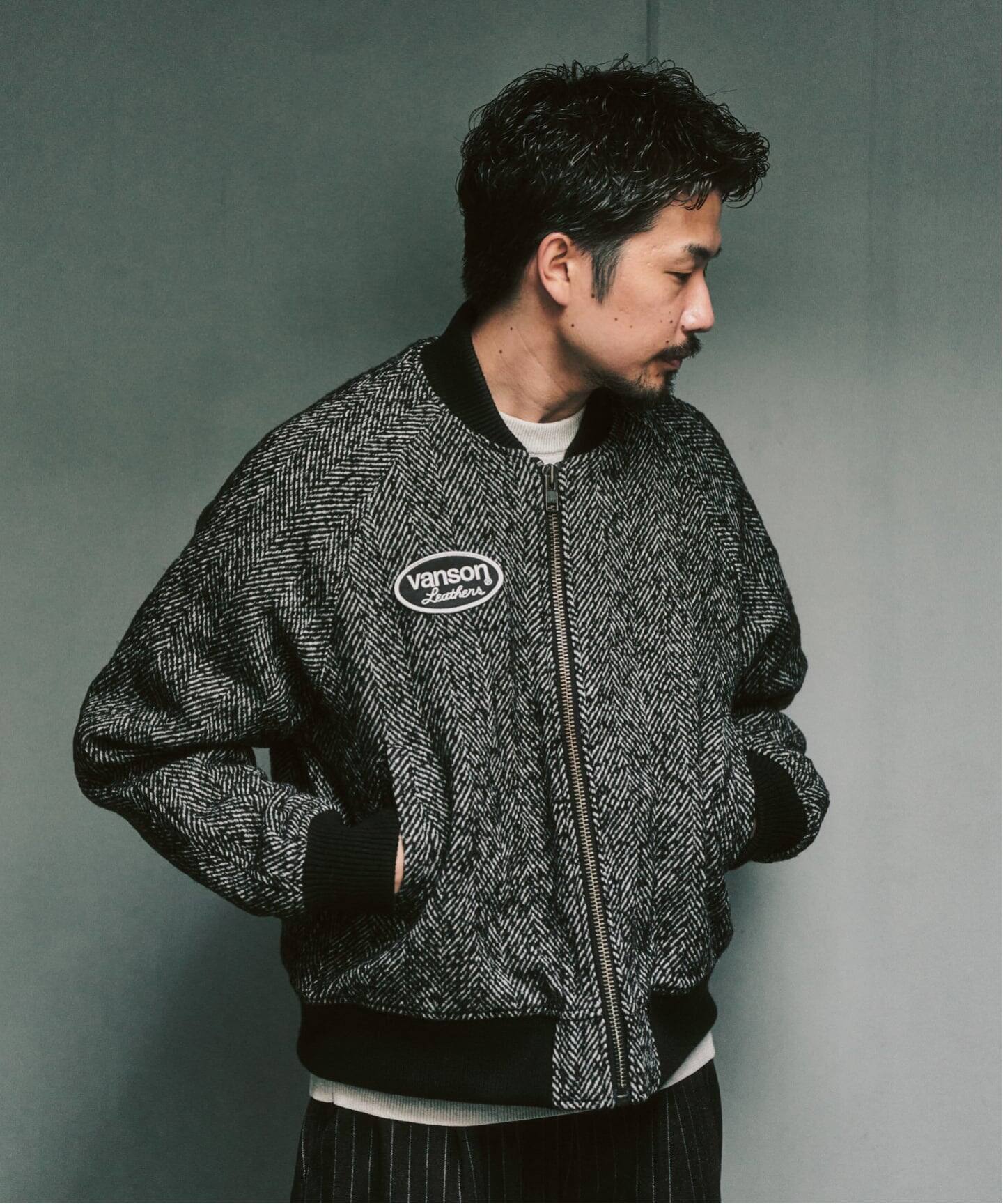 VANSON × 417 TWEED TEAM ジャケット（その他ブルゾン／アウター