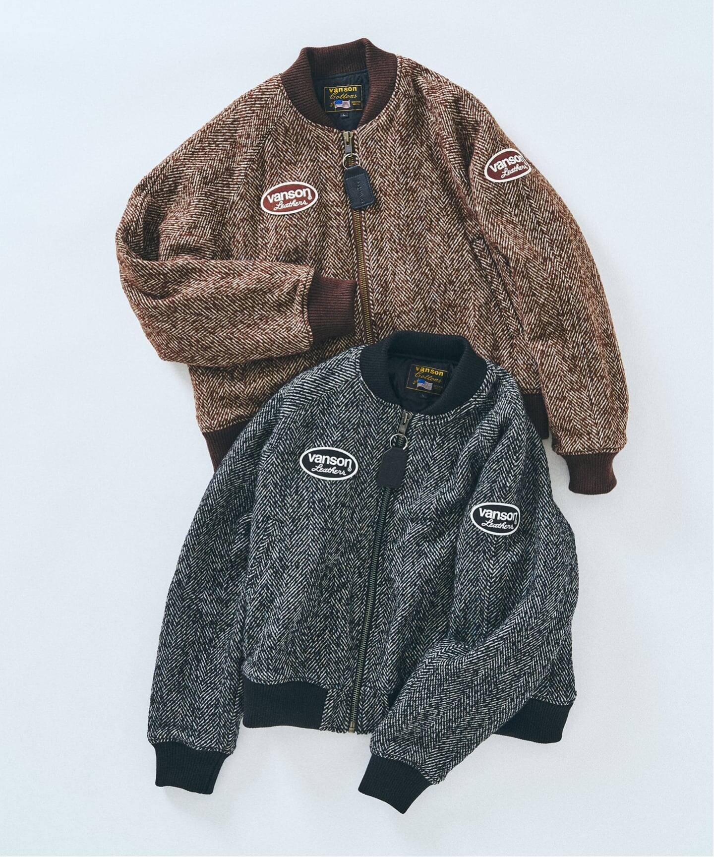VANSON × 417 TWEED TEAM ジャケット（その他ブルゾン／アウター