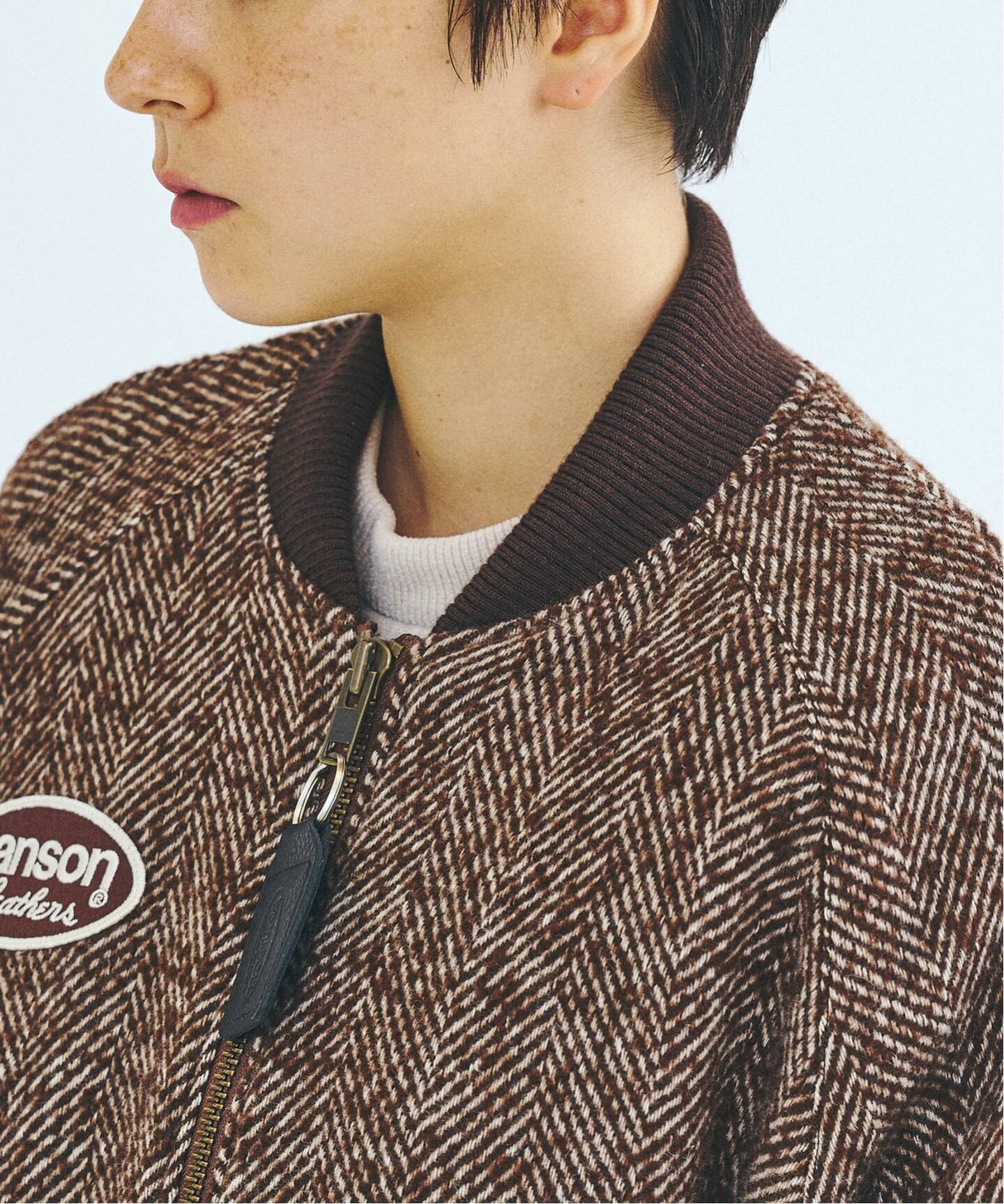 VANSON × 417 TWEED TEAM ジャケット（その他ブルゾン／アウター