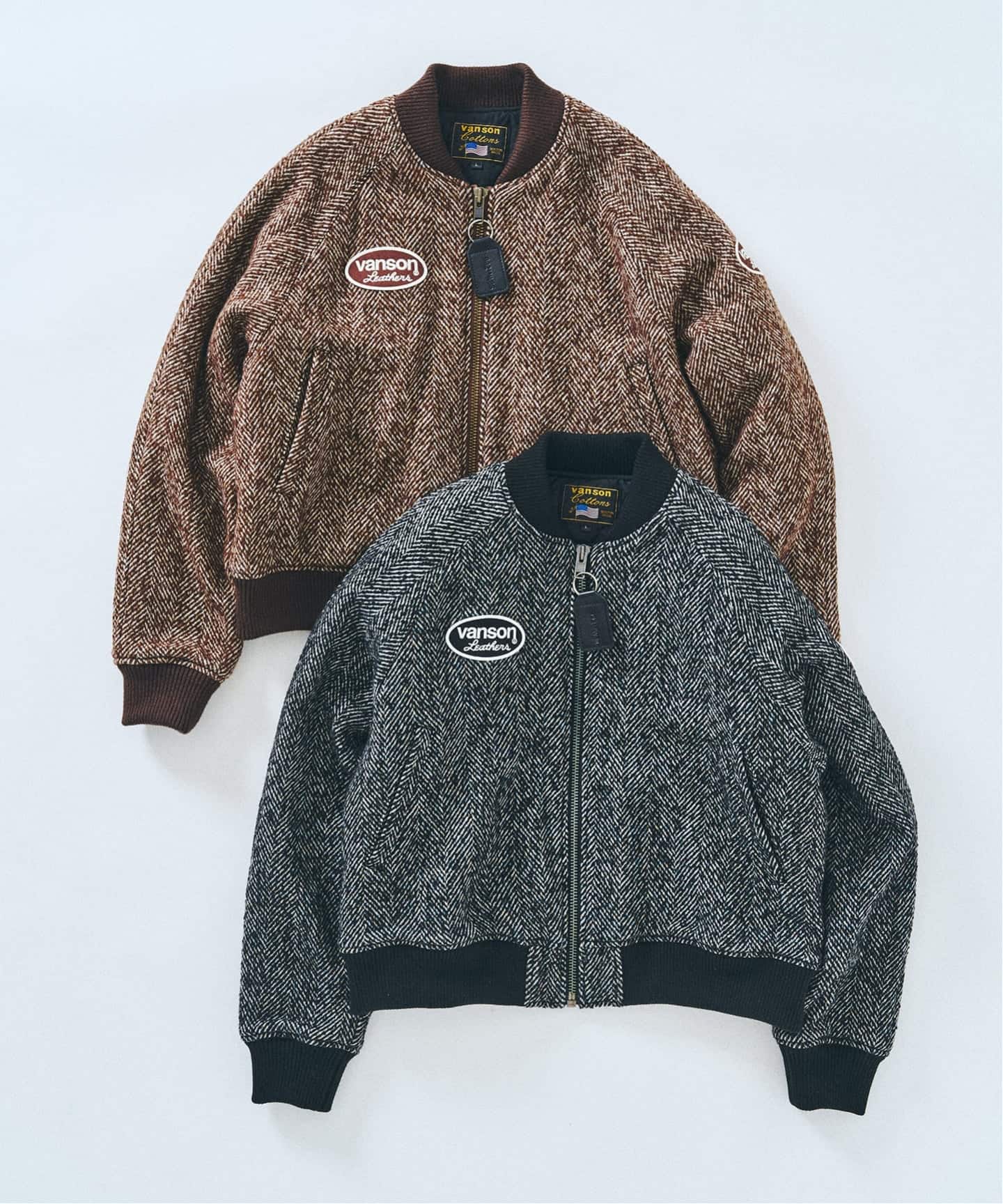 VANSON × 417 TWEED TEAM ジャケット（その他ブルゾン／アウター