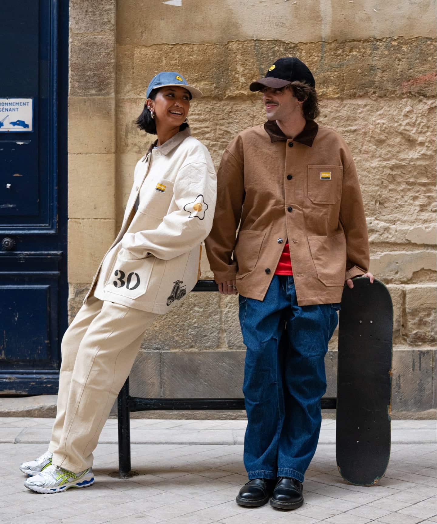 DDP 417別注 brownduck coveralls / カバーオール（カバーオール