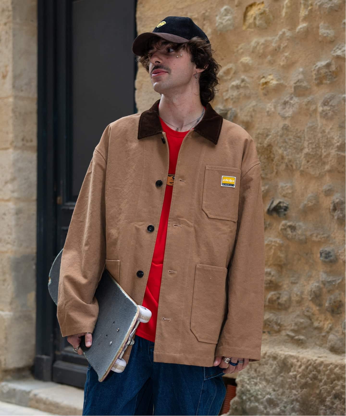 DDP 417別注 brownduck coveralls / カバーオール（カバーオール