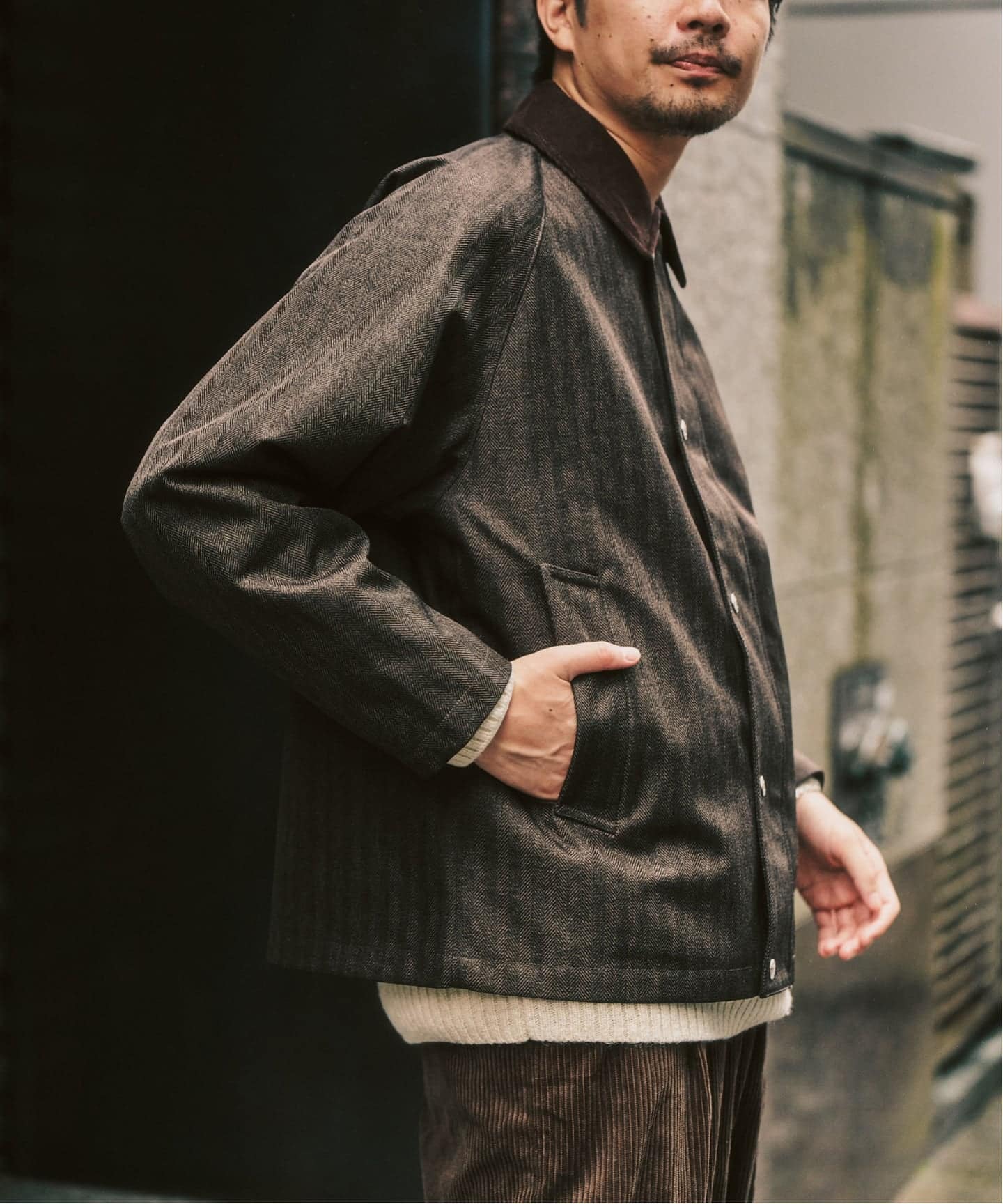 2レイヤーフィルムブルゾン（その他ブルゾン／アウター）｜417 EDIFICE