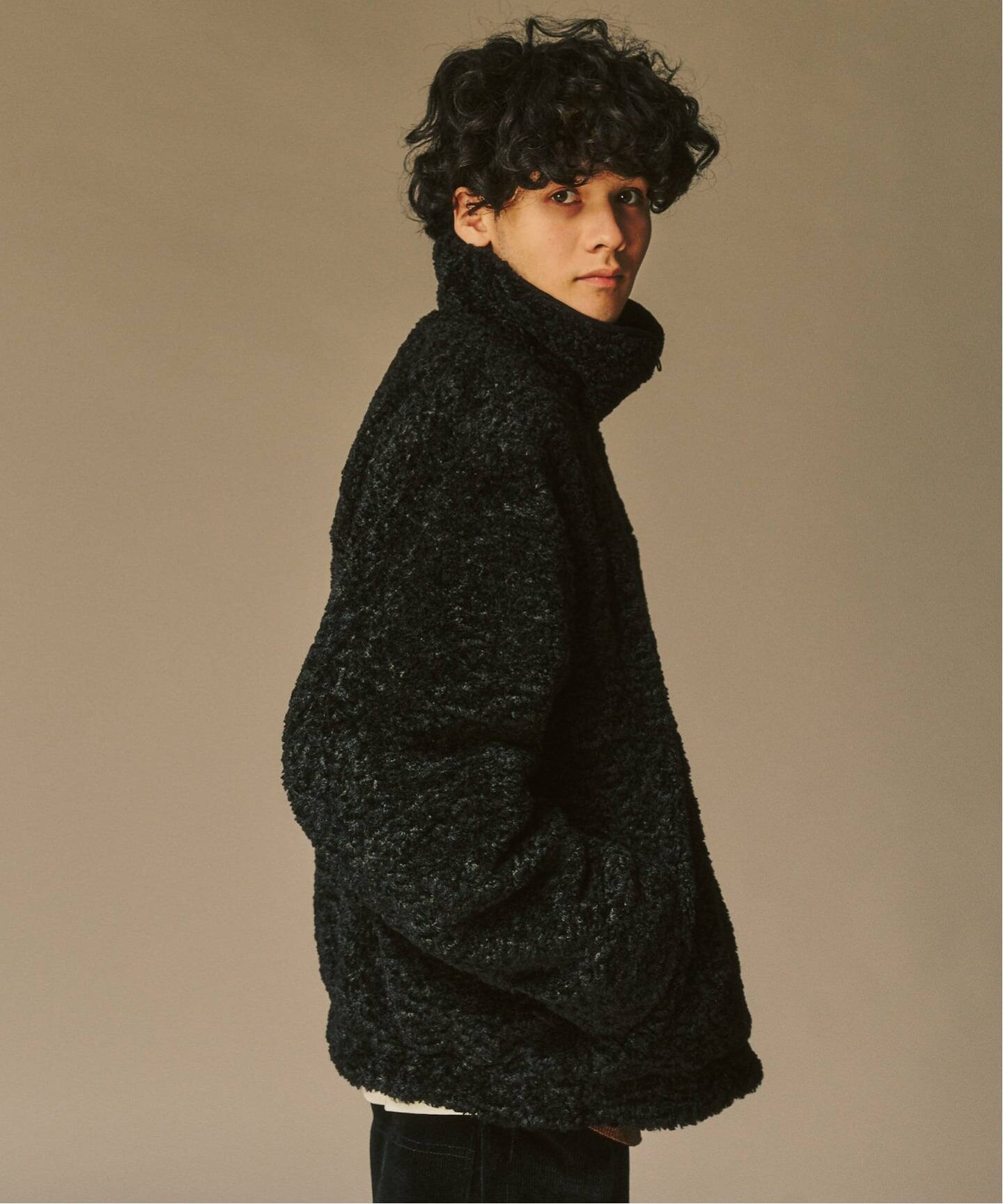 Curlboa ボアフリースブルゾン（その他ブルゾン／アウター）｜417