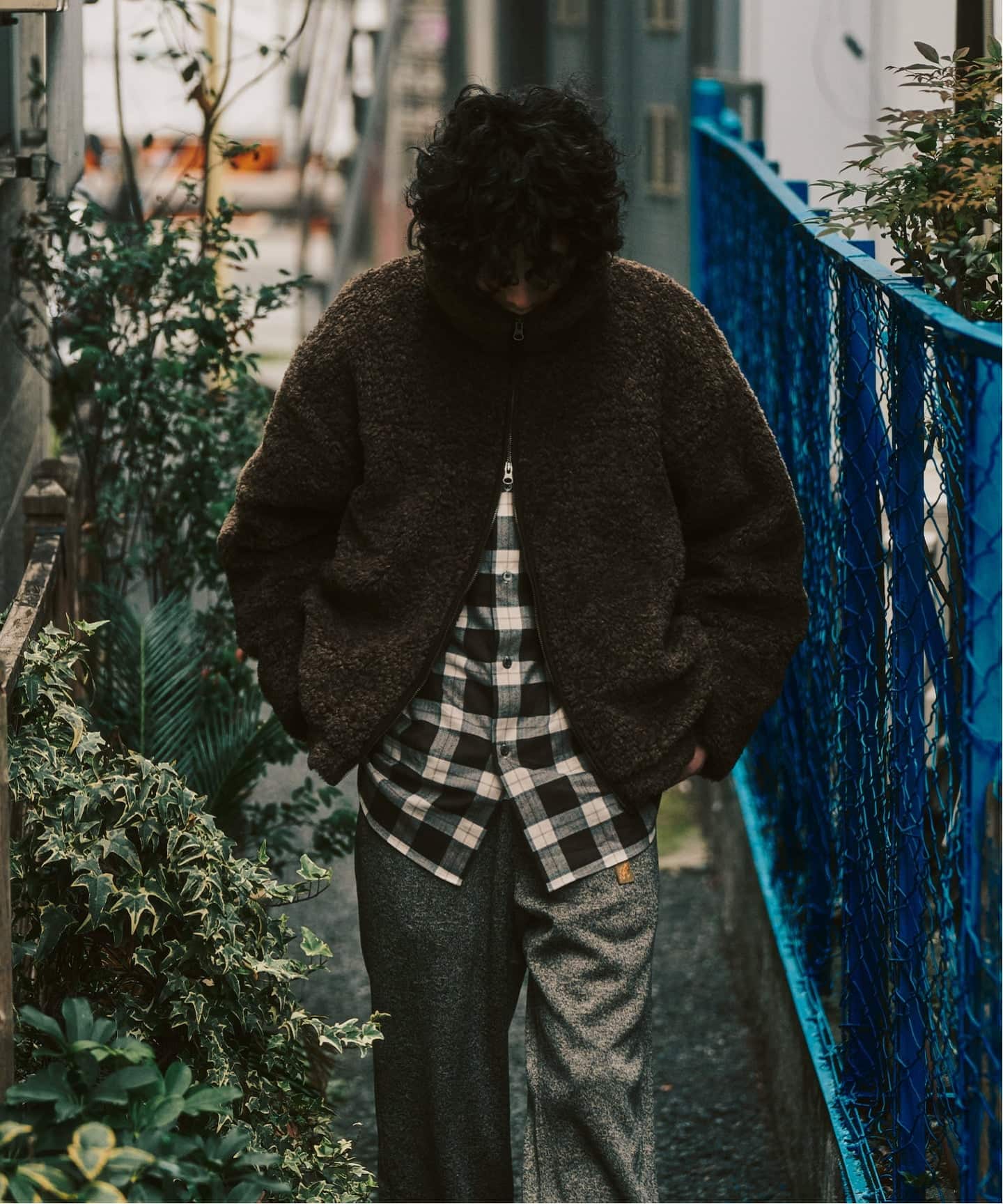 Curlboa ボアフリースブルゾン（その他ブルゾン／アウター）｜417