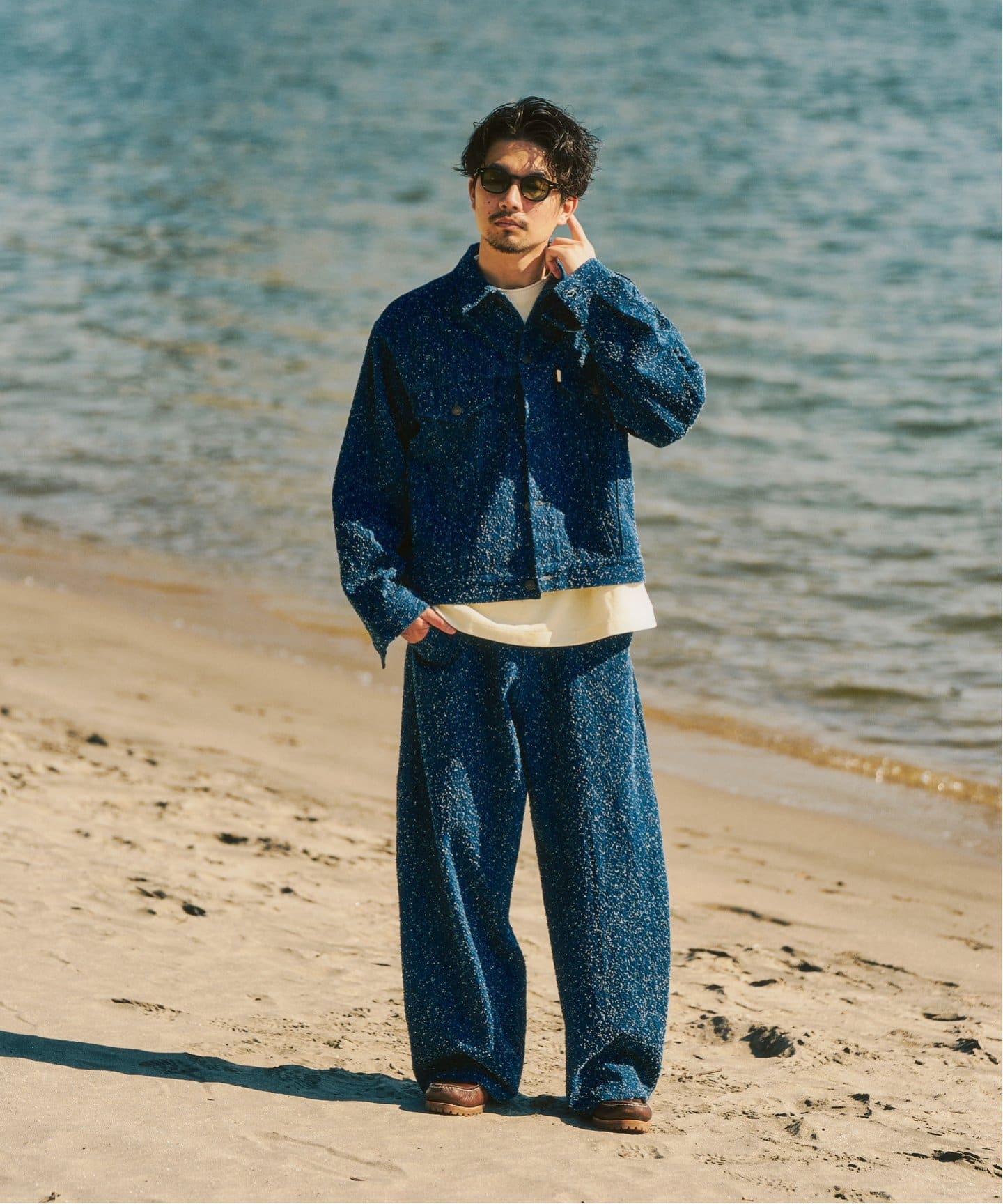 NEPDENIM / ネップデニム トラッカージャケット（デニムジャケット