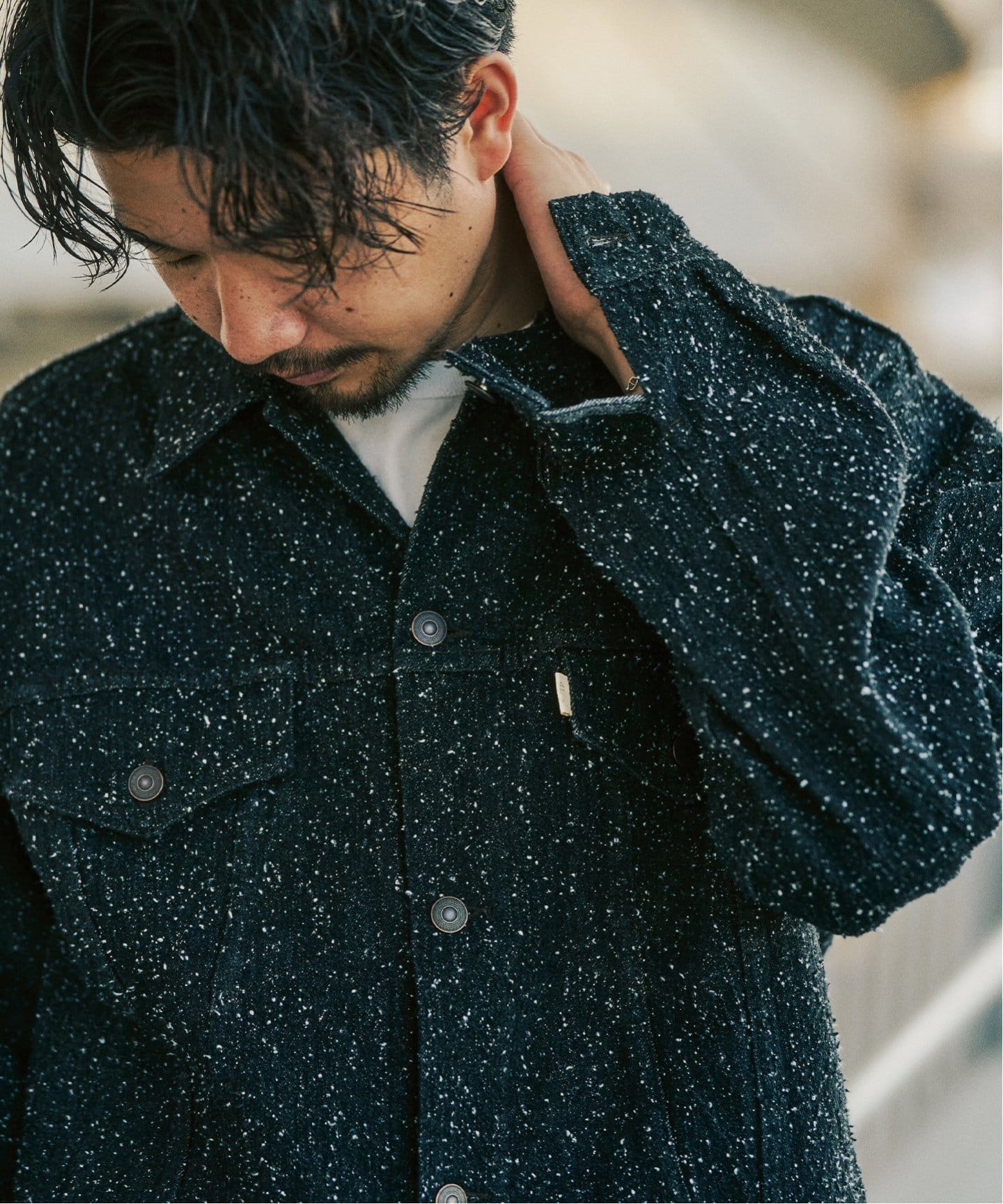 NEPDENIM / ネップデニム トラッカージャケット（デニムジャケット