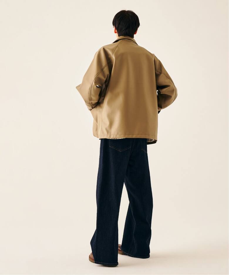 フェイクレザージャケット（レザージャケット）｜417 EDIFICE（フォー 