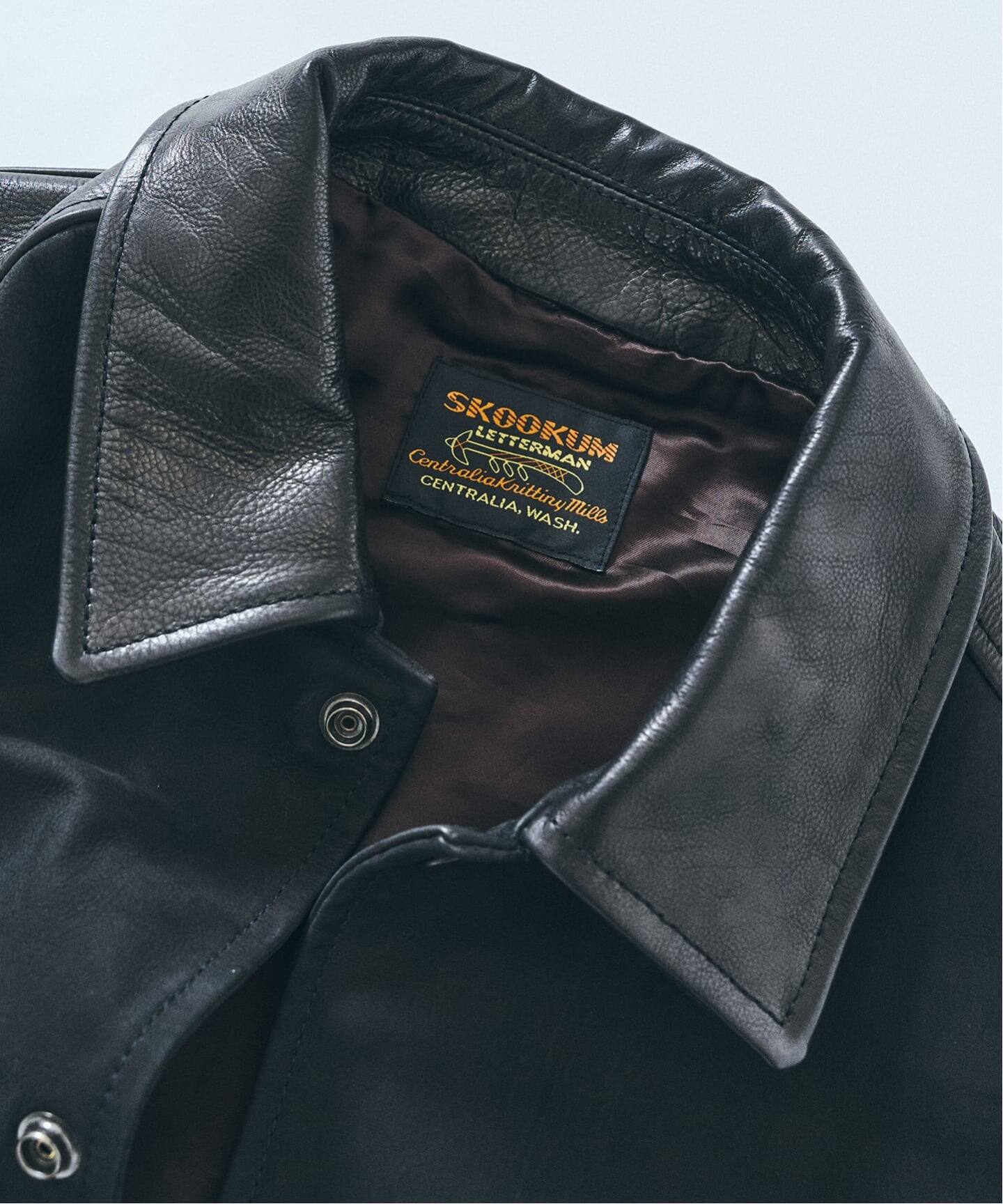 SKOOKUM / スクーカム】417別注 Leather AWARDブルゾン（レザー