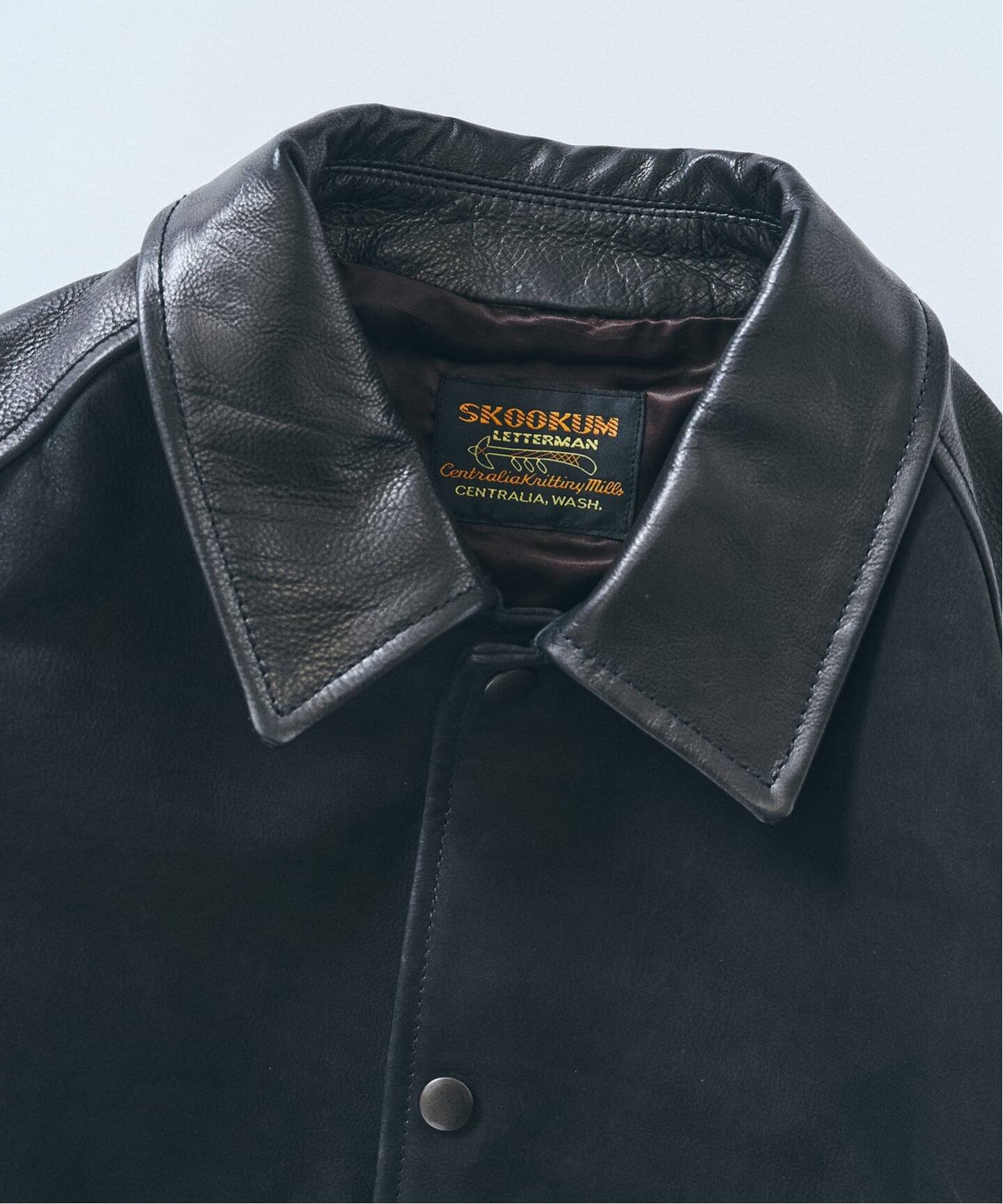 SKOOKUM / スクーカム】417別注 Leather AWARDブルゾン（レザー