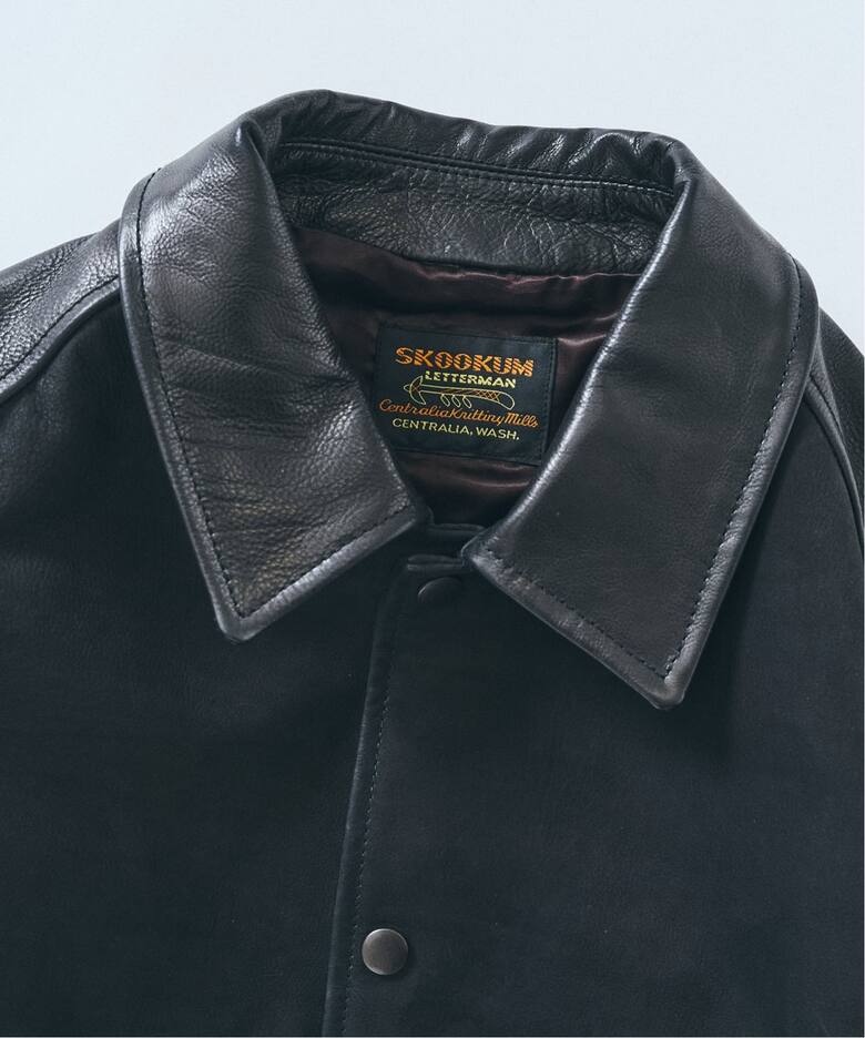 SKOOKUM / スクーカム】417別注 Leather AWARDブルゾン（レザー 