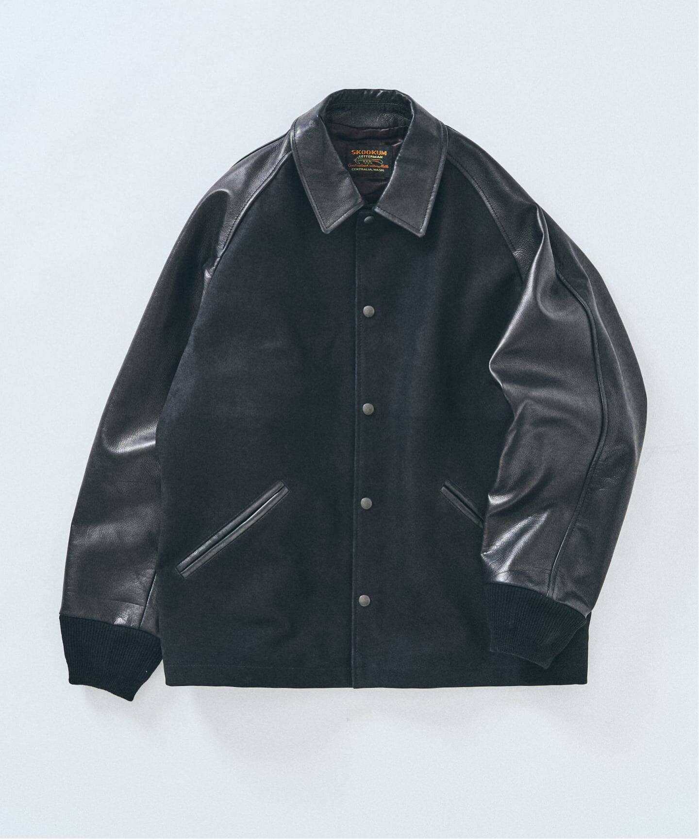 SKOOKUM / スクーカム】417別注 Leather AWARDブルゾン（レザー 