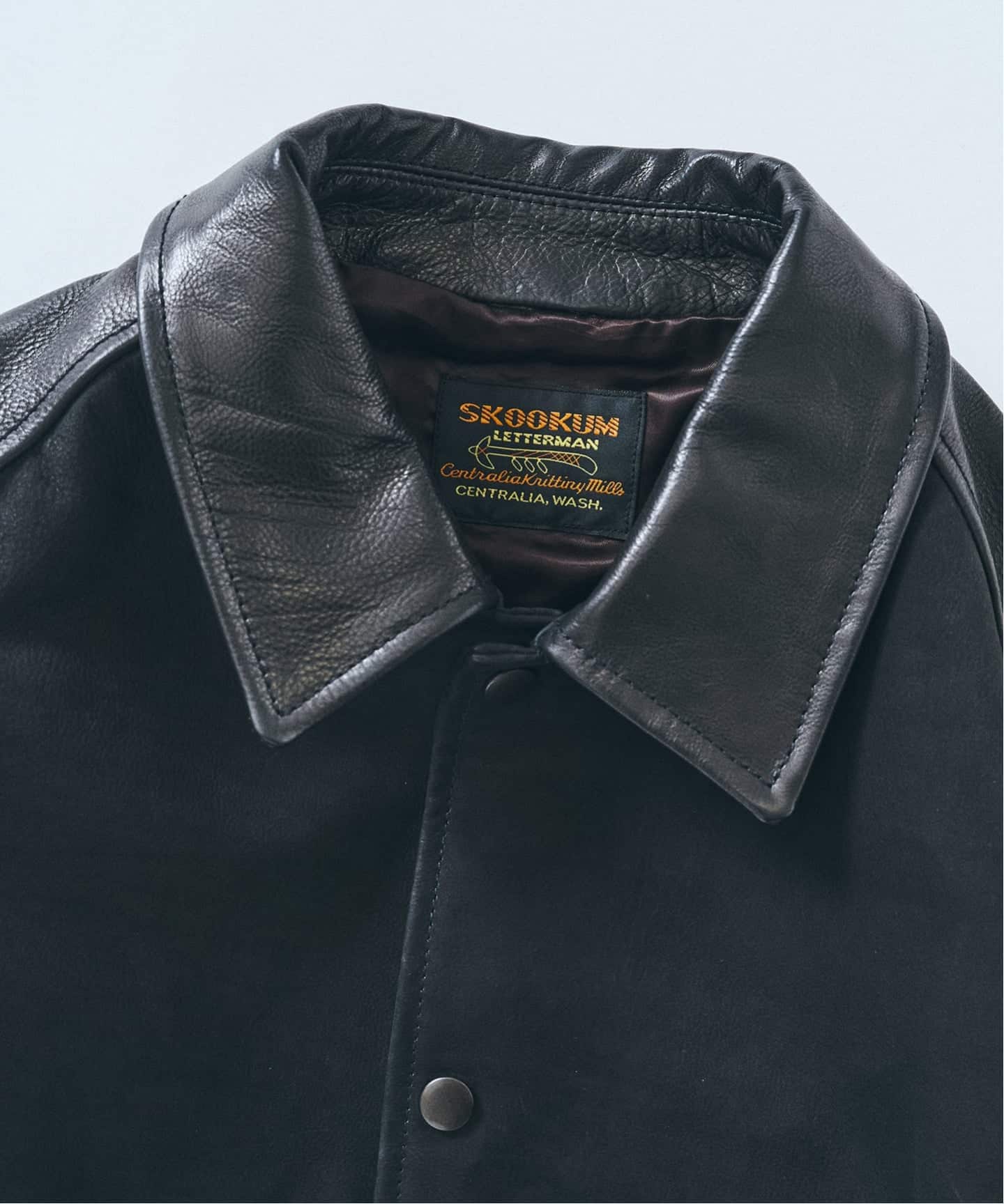 追加》【SKOOKUM / スクーカム】417別注 Leather AWARDブルゾン