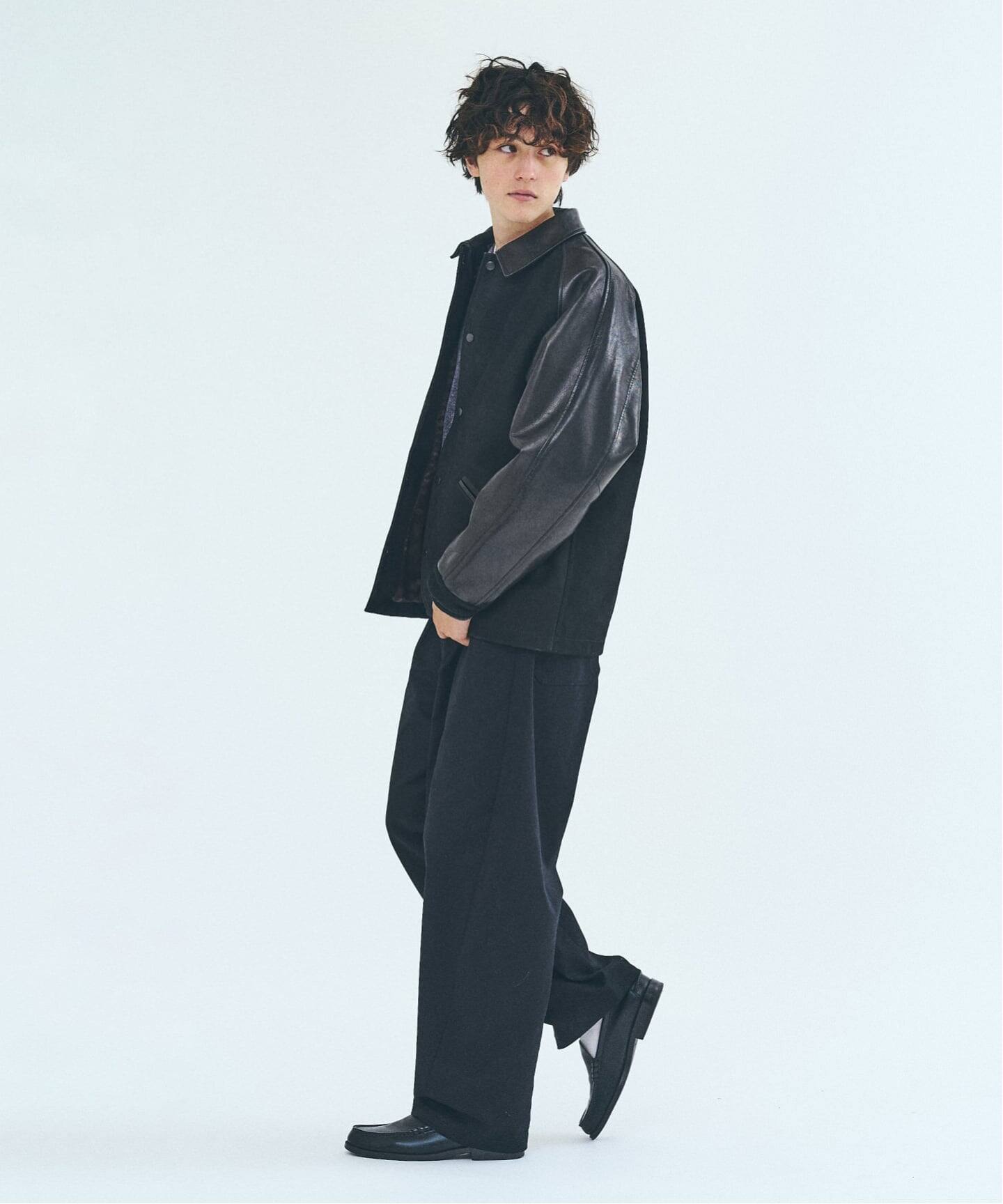 追加》【SKOOKUM / スクーカム】417別注 Leather AWARDブルゾン