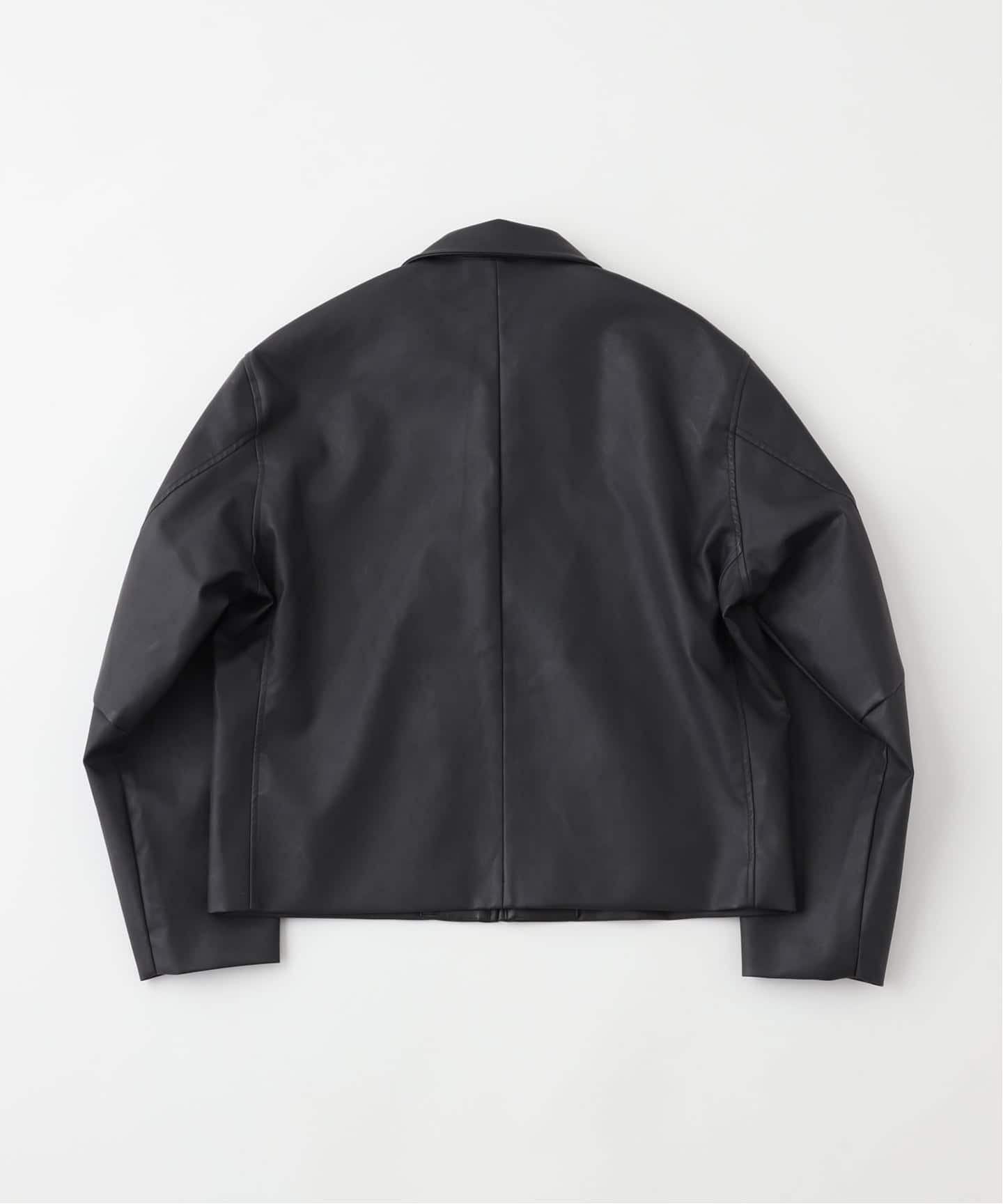 カーフL レザーショートブルゾン（レザージャケット）｜417 EDIFICE