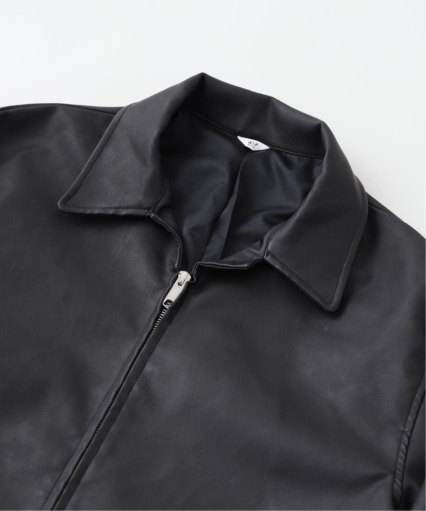 カーフL レザーショートブルゾン（レザージャケット）｜417 EDIFICE