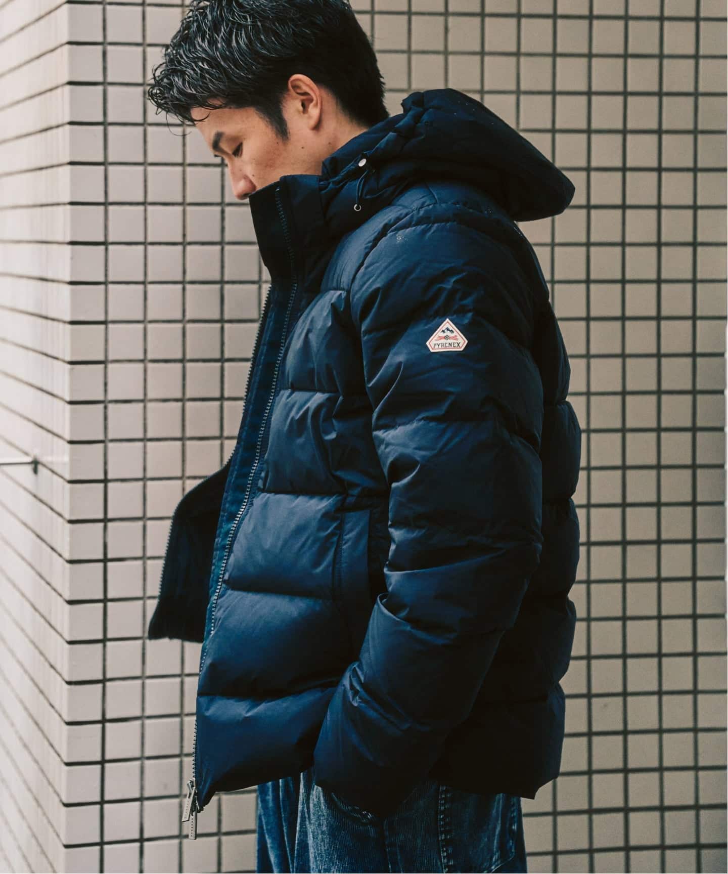 PYRENEX SPOUTNIC MINI RIPSTOP M ネイビー Pyrenex - Spoutnic Mini Ripstop 2 down jacket - Navy blue | Smallable