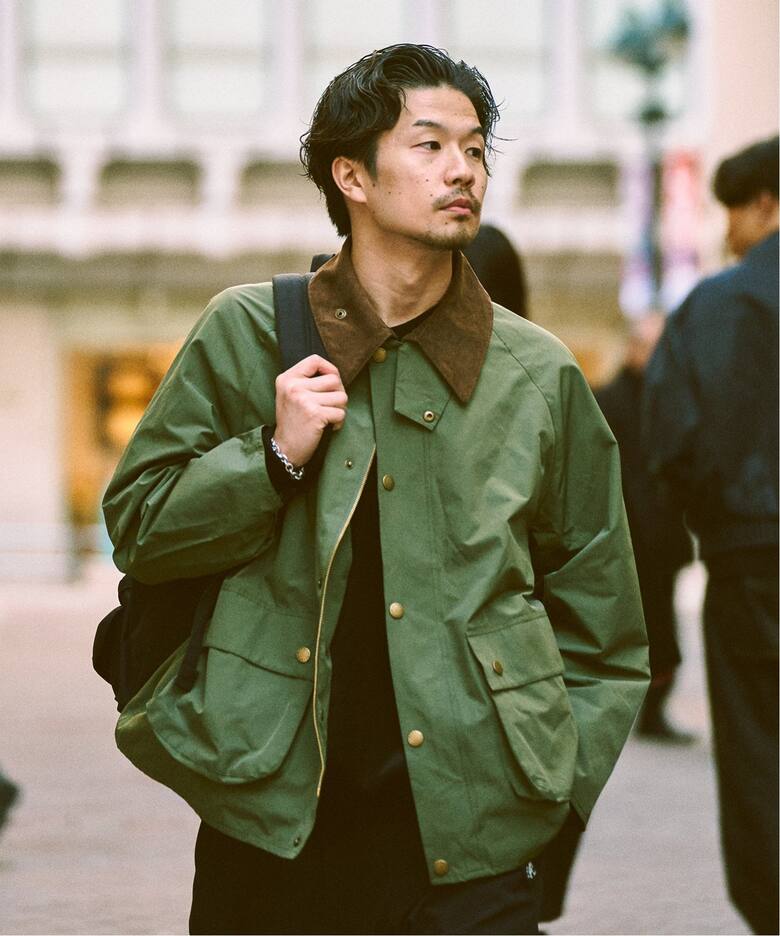 BARBOUR / バブアー 417別注 Short BEDALE（ナイロンジャケット）｜417 