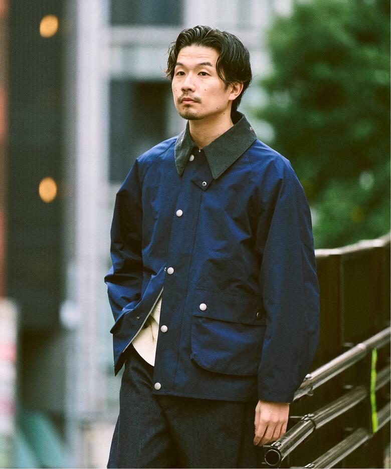 BARBOUR / バブアー 417別注 Short BEDALE（ナイロンジャケット）｜417 