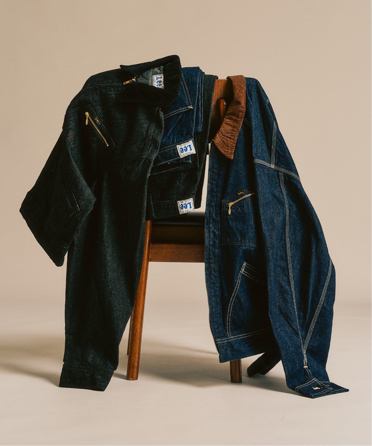 Lee 417別注 91-B ジップブルゾン Lee / リー】417別注 91-B ジップブルゾン（デニムジャケット