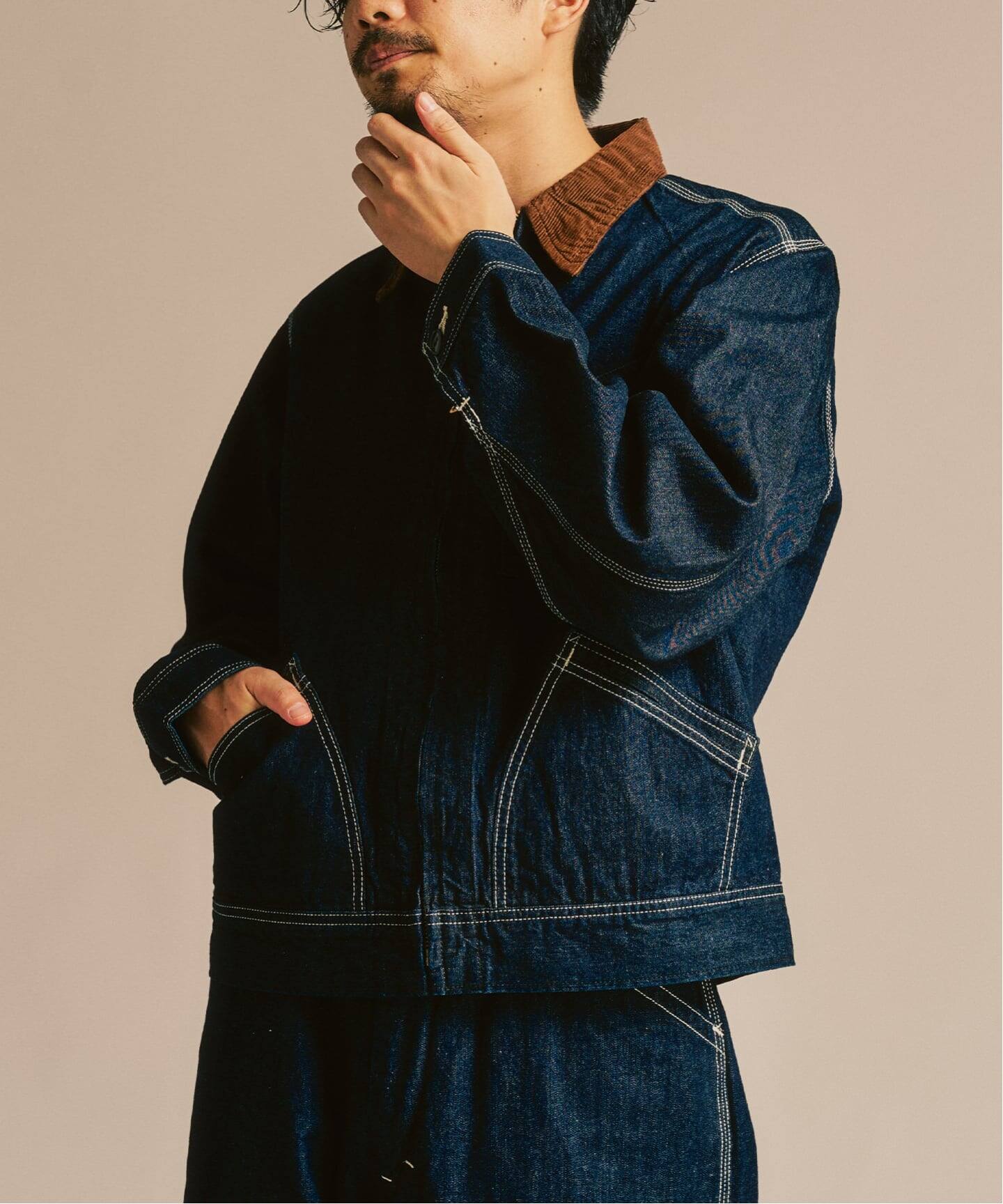 Lee 417別注 91-B ジップブルゾン Lee / リー】417別注 91-B ジップブルゾン（デニムジャケット