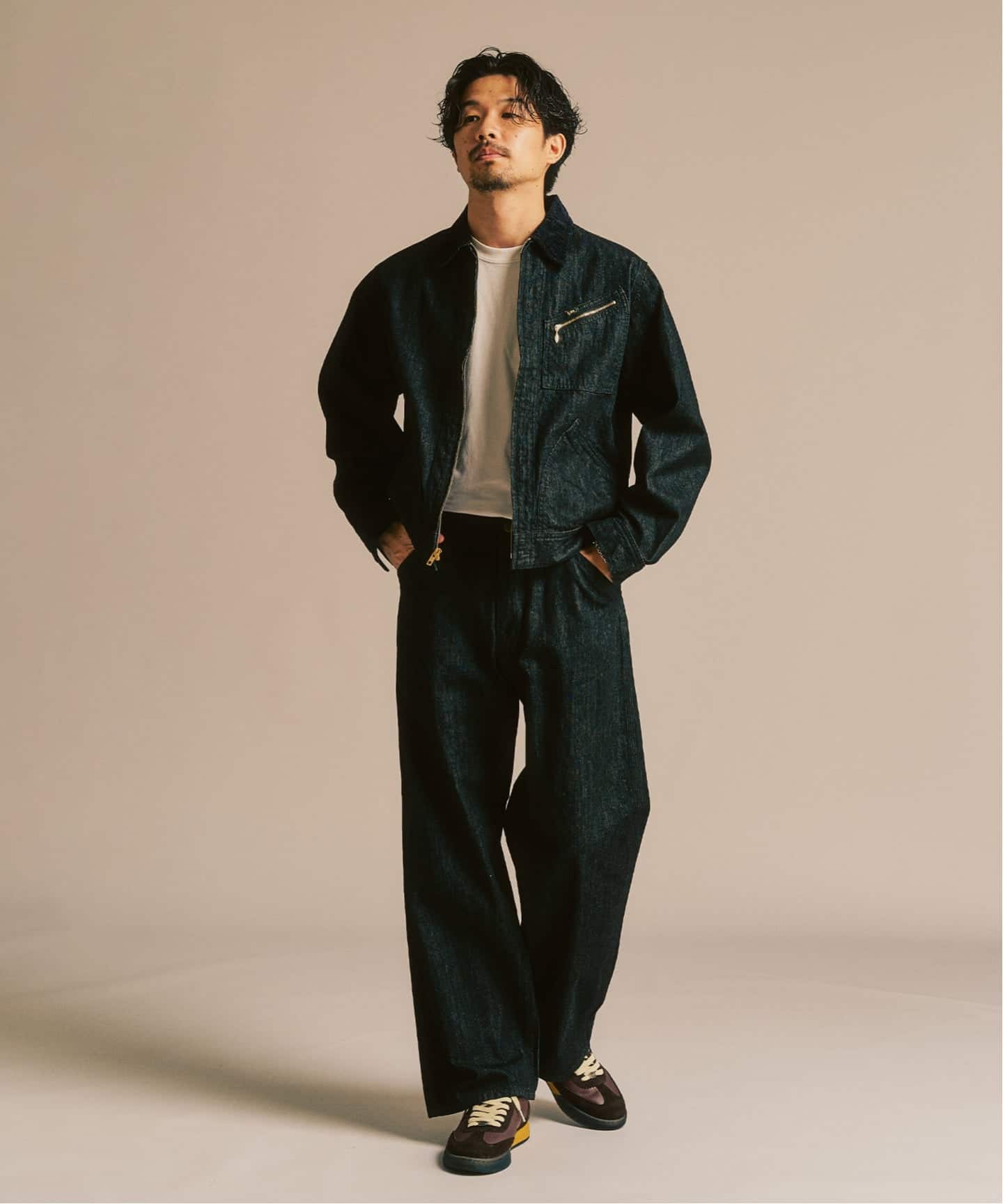 Lee 417別注 91-B ジップブルゾン Lee / リー】417別注 91-B ジップブルゾン（デニムジャケット