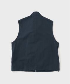 STILL BY HAND / スティルバイハンド Stand collar vest VE02251 