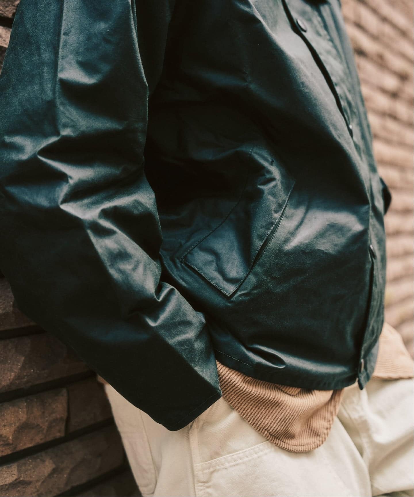 バブアー　24aw os transport wax jacket 24AW】Barbour バブアー 130周年記念 トランスポート ジャケット 130TH