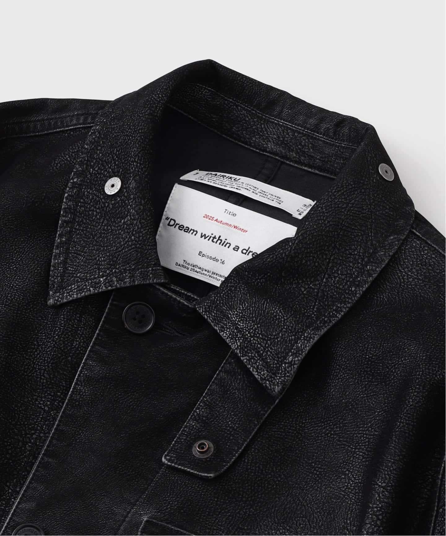 DAIRIKU / ダイリク】 Artificial Leather Hunting JKT（その他