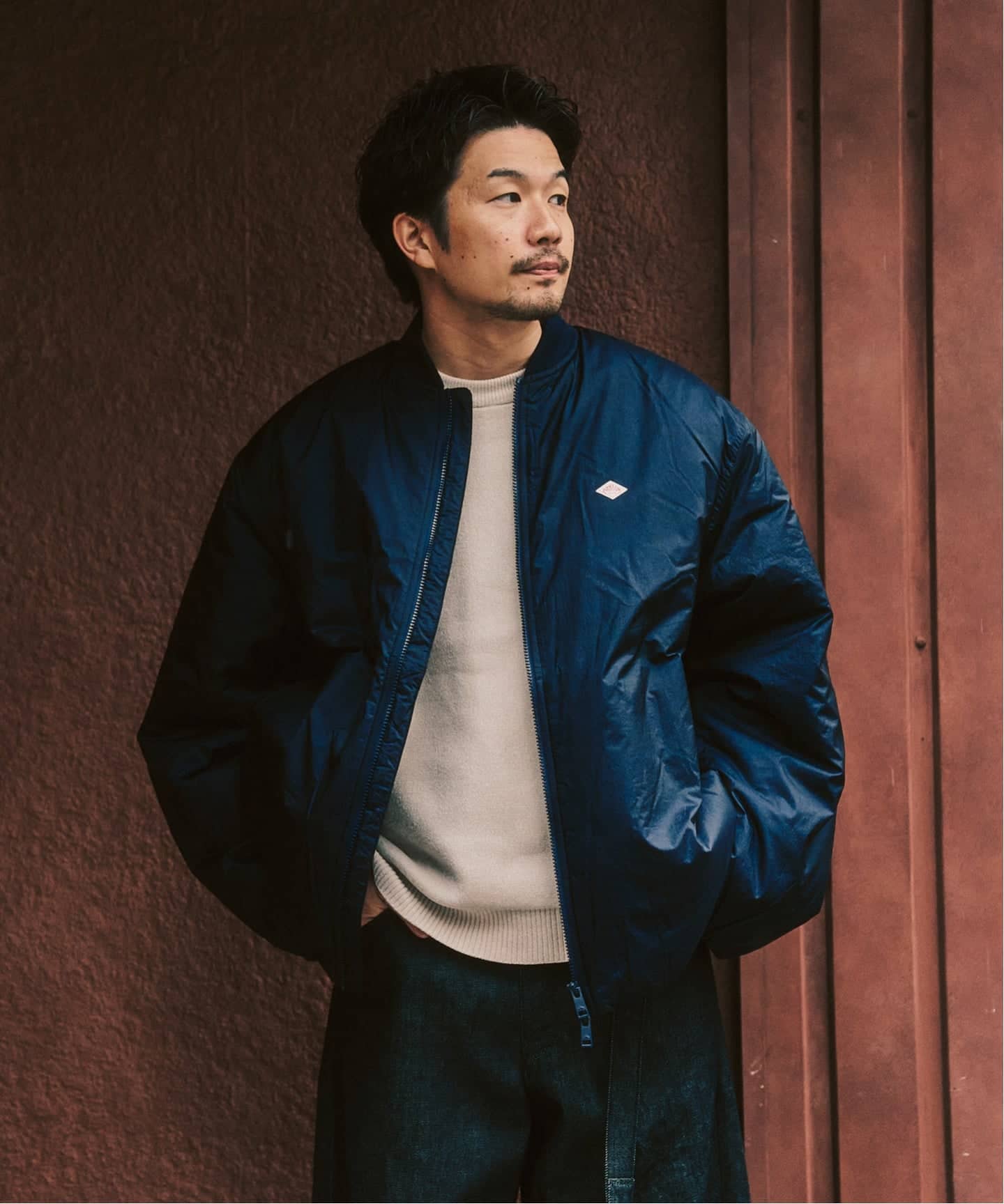 dantonアウタージャケット DANTON / ダントン BOMBER JACKET（中綿・キルティング）｜417 EDIFICE