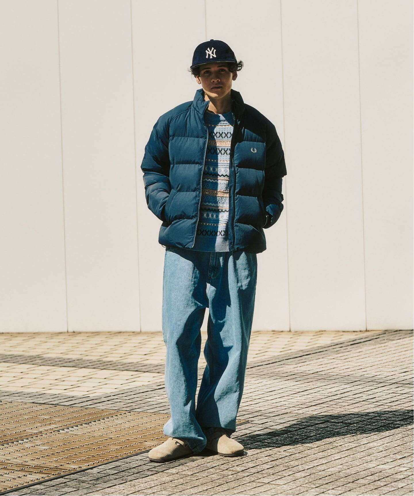 Raglan Sleeve Padded Jacket／ラグランスリープ FRED PERRY / フレッドペリー RAGLAN SLEEVE PADDED JACKET（中綿