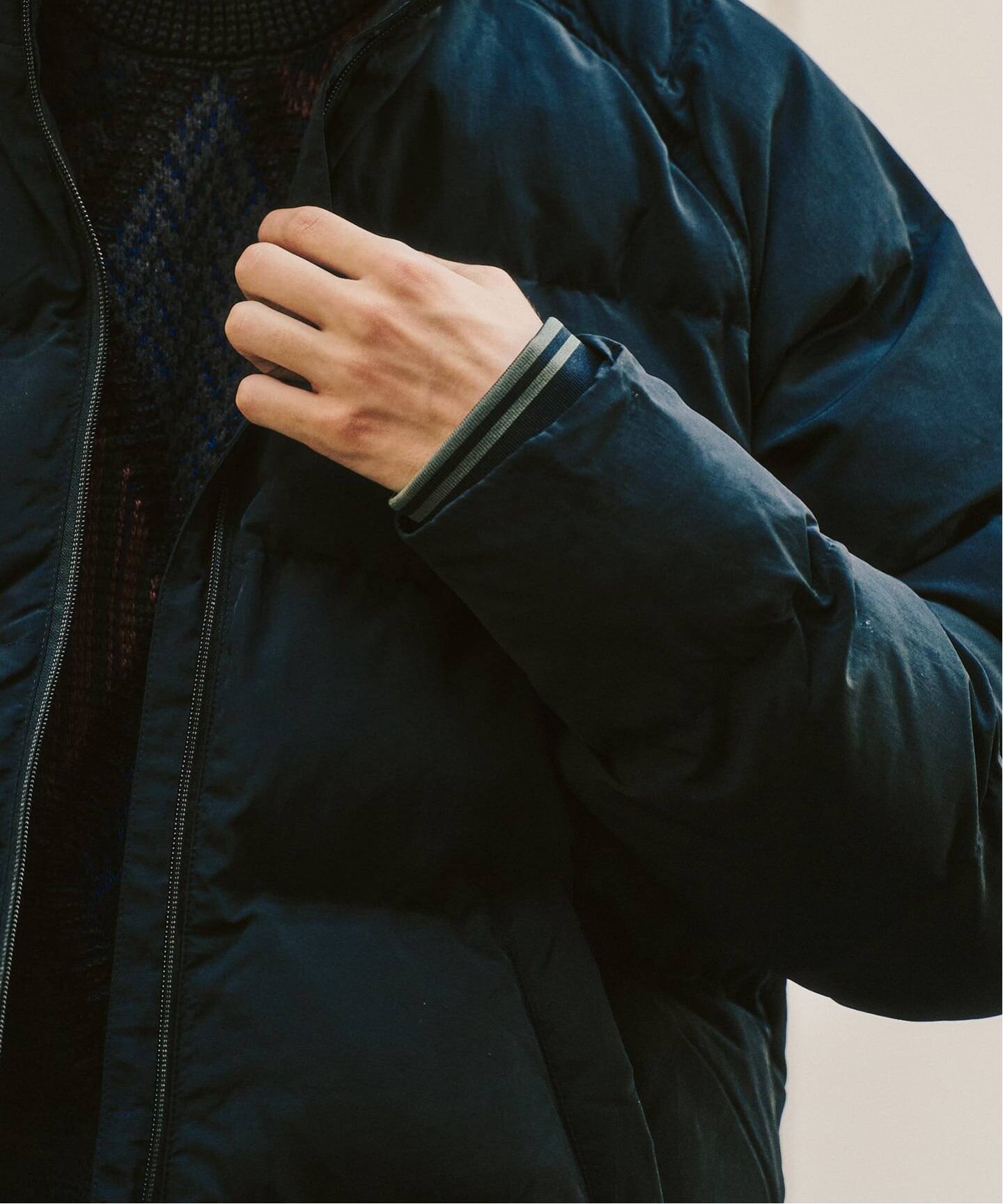 FRED PERRY / フレッドペリー RAGLAN SLEEVE PADDED JACKET（中綿