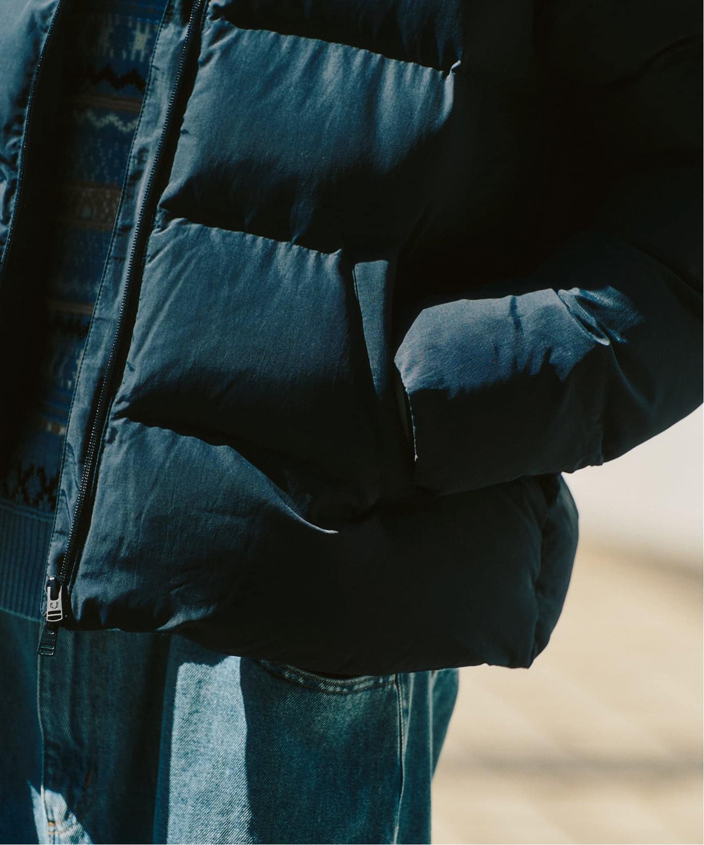 FRED PERRY / フレッドペリー RAGLAN SLEEVE PADDED JACKET（中綿