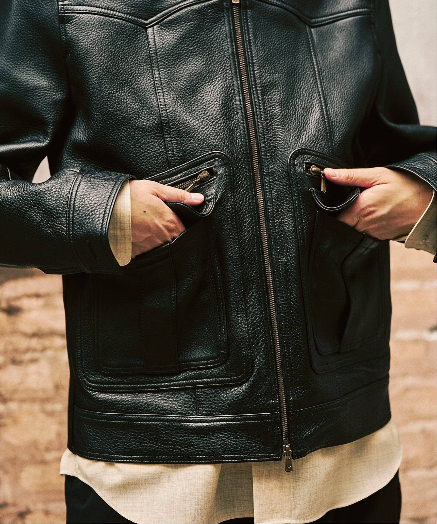 NEEDLES / ニードルズ】 Southern Jacket（レザージャケット）｜417