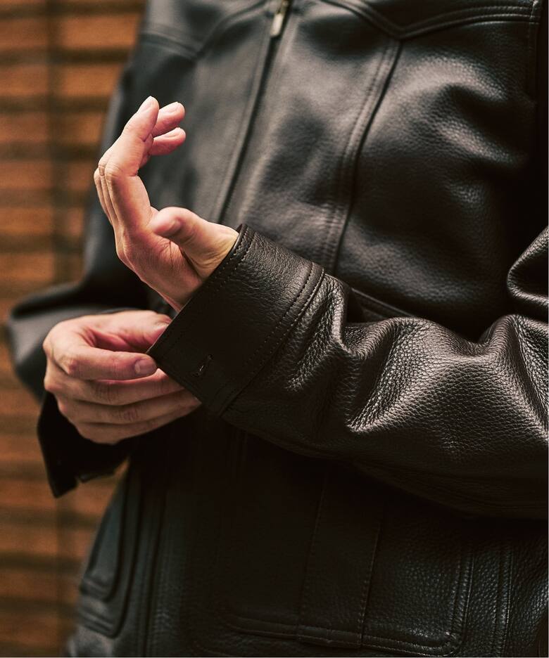 NEEDLES ニードルズ Southern Jacket レザージャケット 417 EDIFICE フォーワンセブン エディフィス の通販