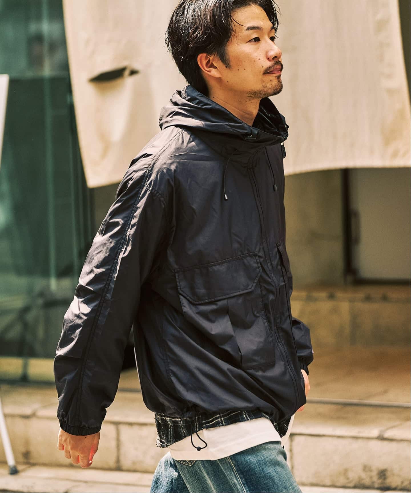 TNF PPL / パープルレーベル】 PERTEX QUANTUM Mountain Wind Parka