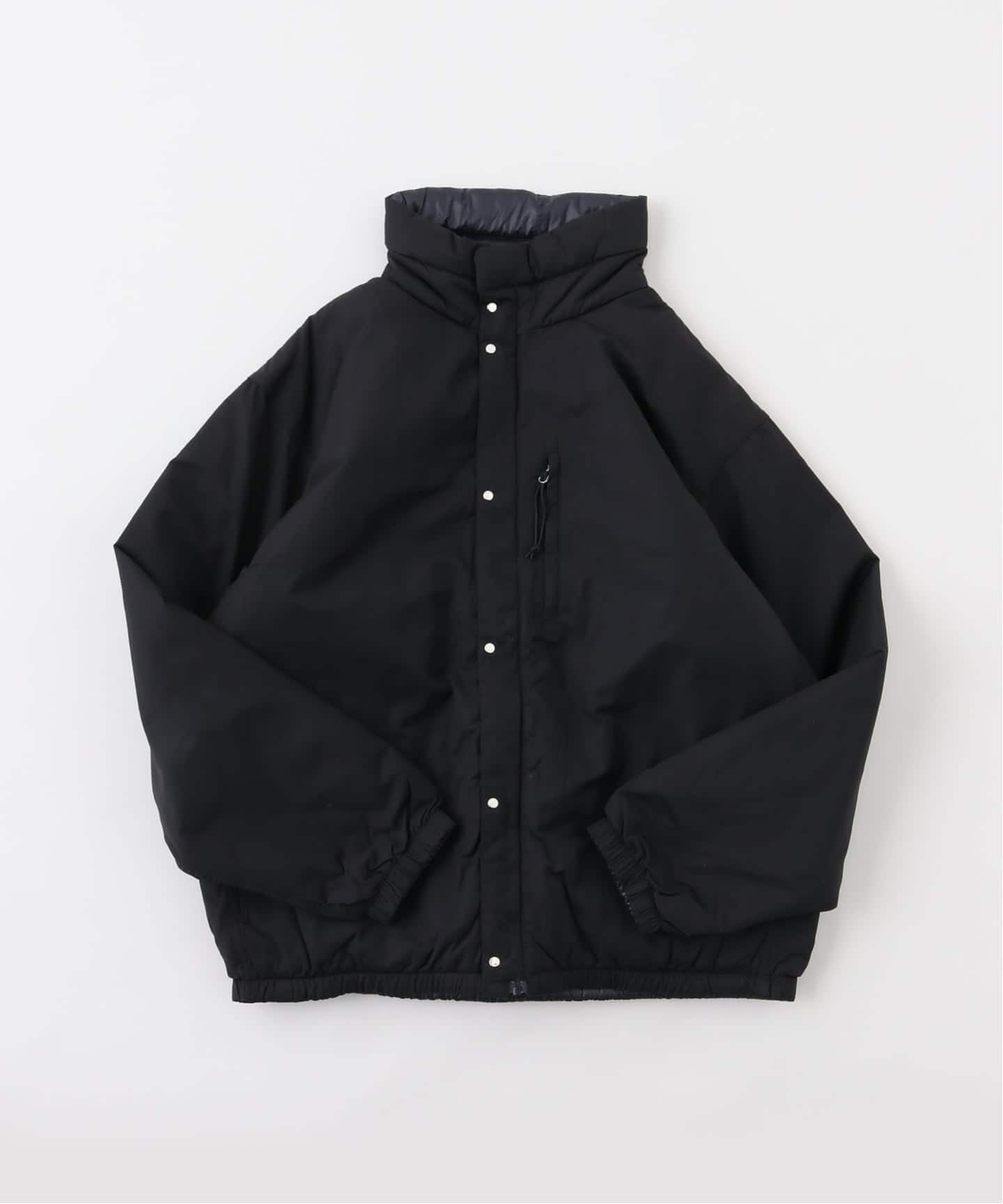 nanamica ナナミカSUBF４５７襟ニット ブルゾン　アウター ブラックM nanamica ONLINE STORE│