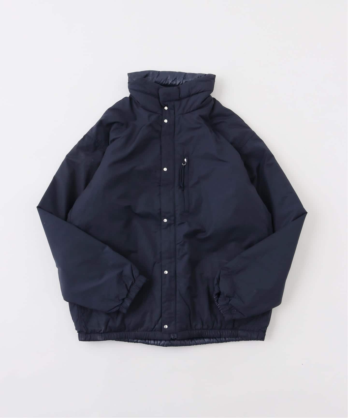 nanamica ネイビー キルティングマフラー nanamica マフラー